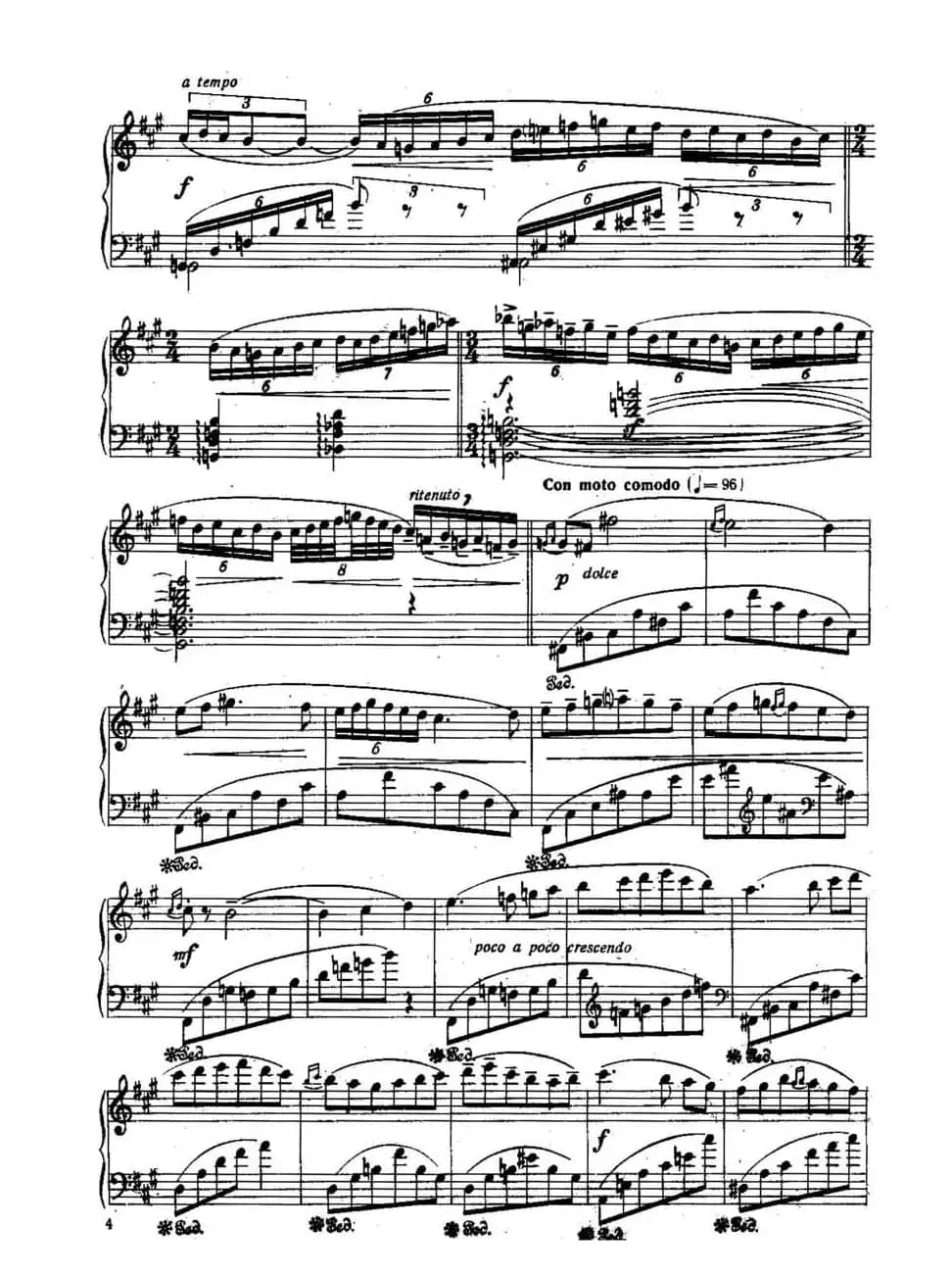 Six Préludes Exotiques Op·17（6首特色前奏曲·1）