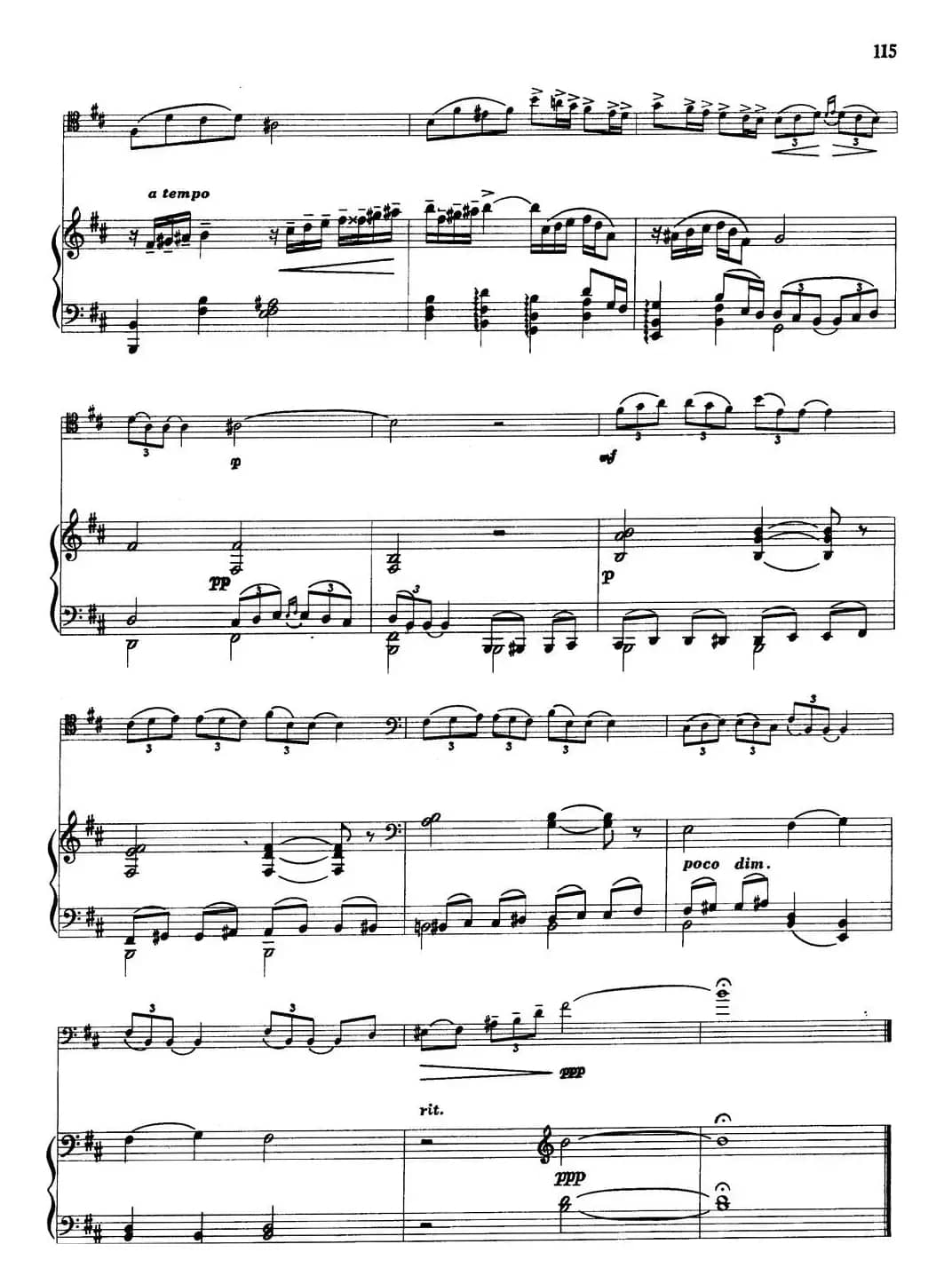 夜曲（大管+钢琴伴奏）