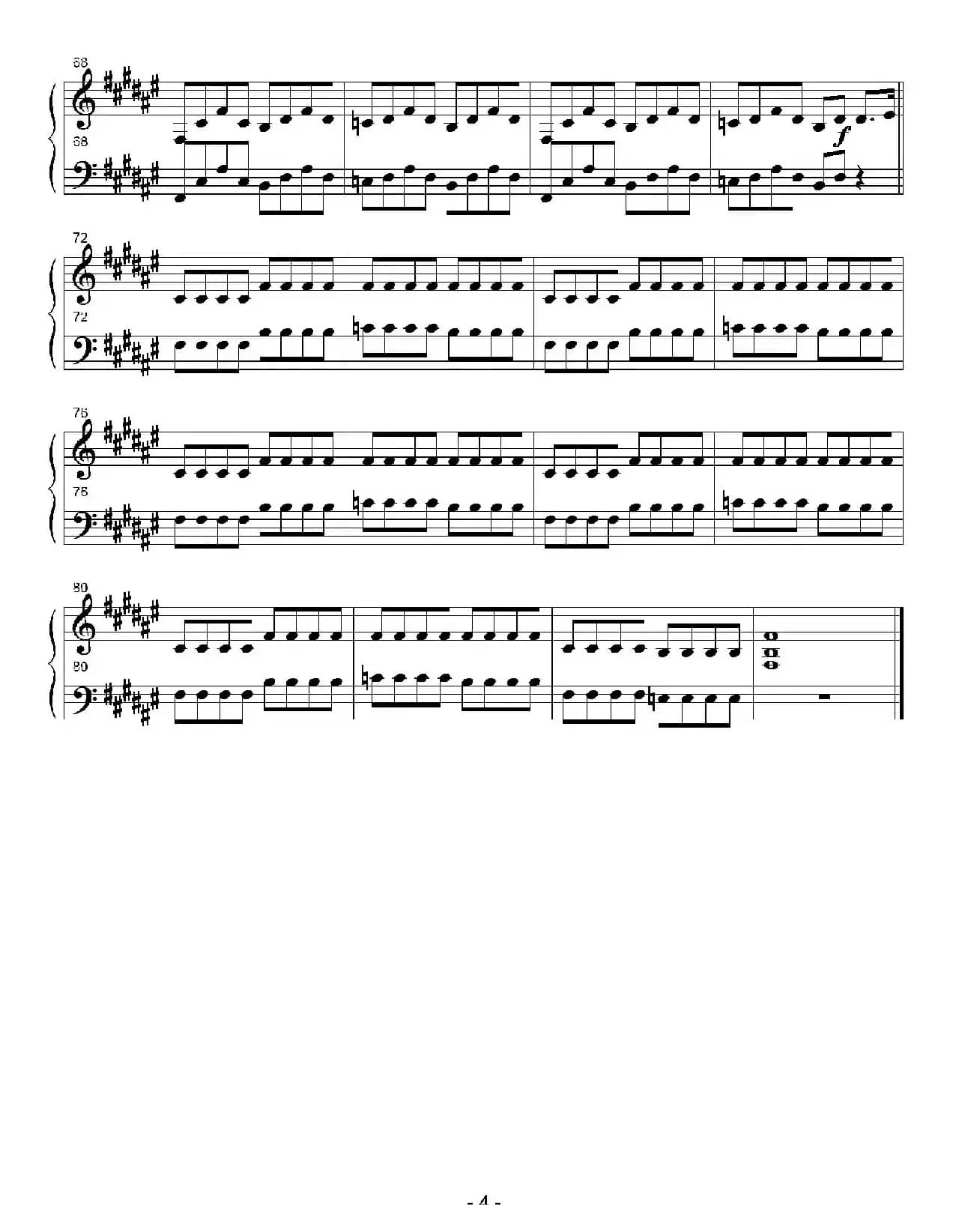 ALL STAR（钢琴分谱）