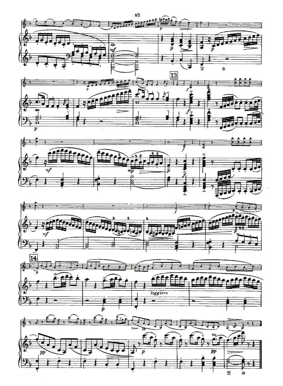 Mozart - Violin Sonata No.7, KV. 376（第七小提琴奏鸣曲）