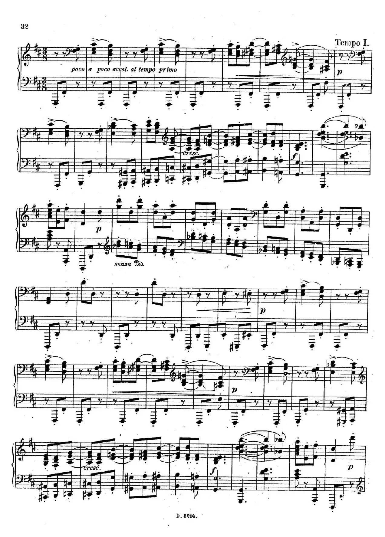 Four Pieces 4首小品 Op.2（Ⅳ）