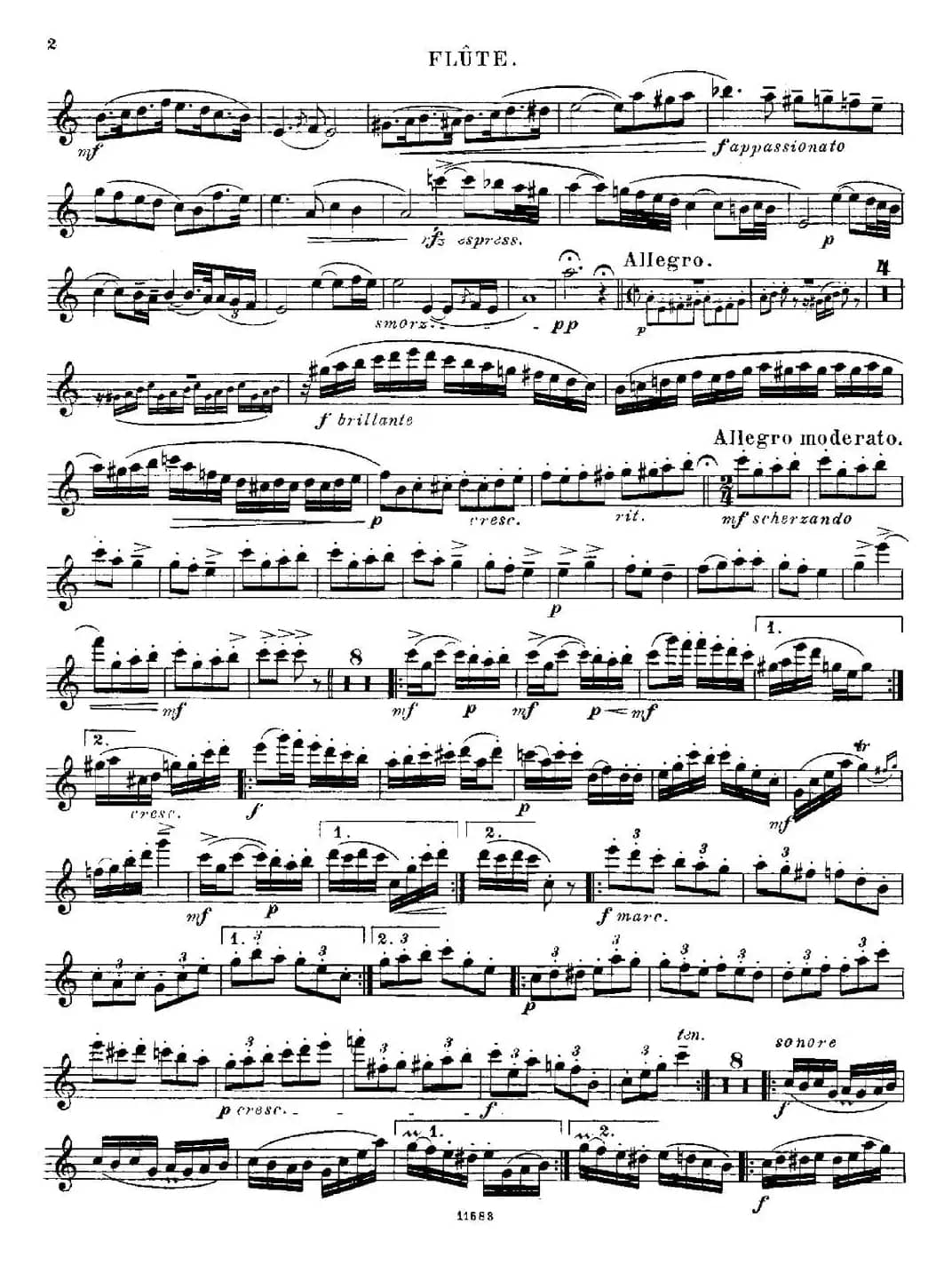 Fantaisies nationales. Hongrois.（Op.59 No.6）