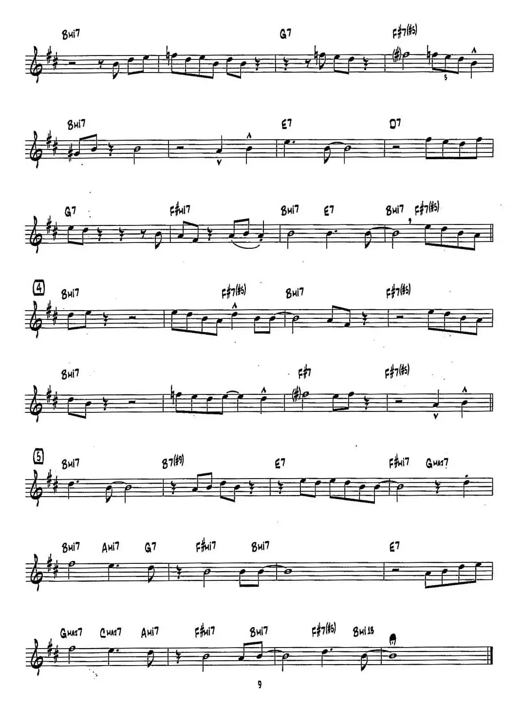 FUNKY（15首爵士练习曲之3）