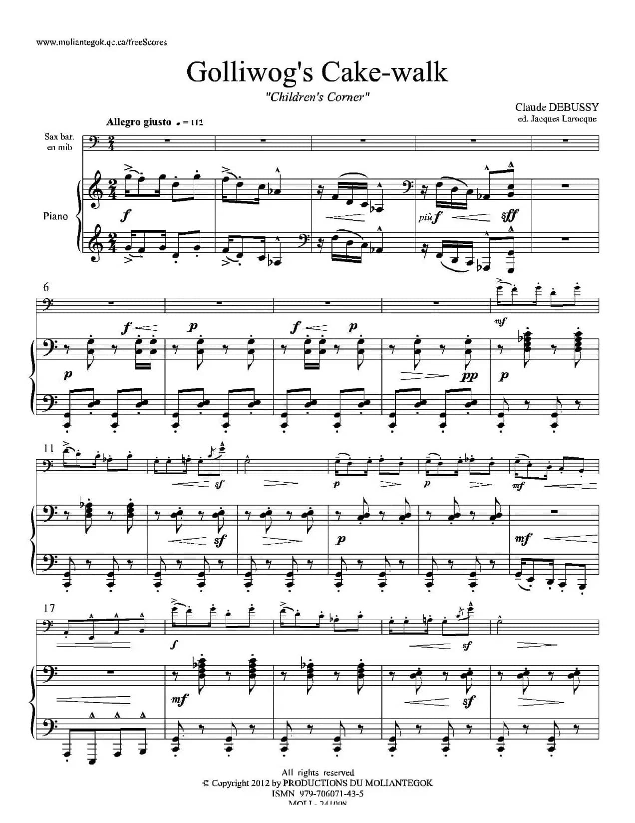 木偶步态舞（上低音萨克斯+钢琴伴奏）