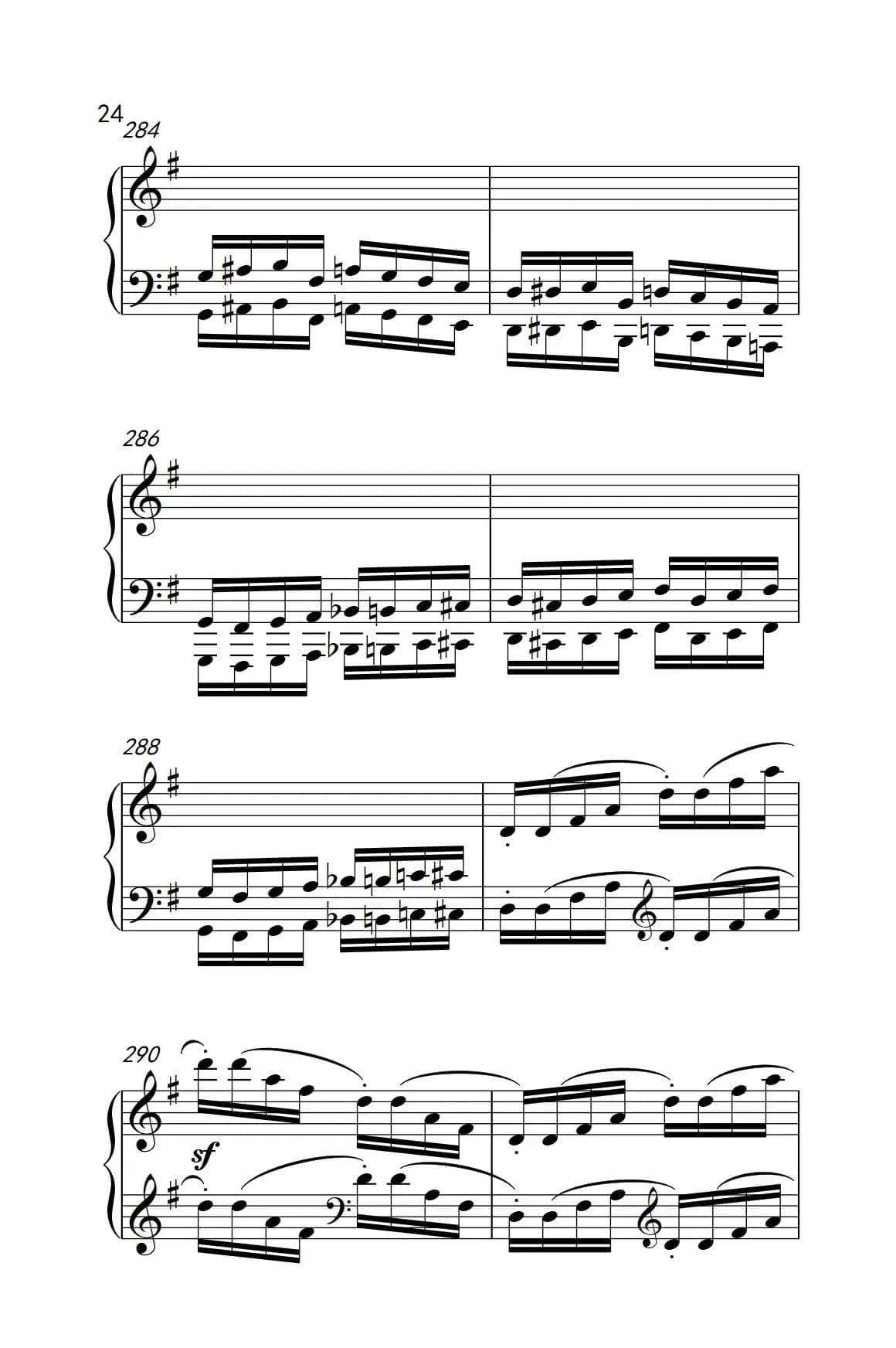 第九级2.G大调奏鸣曲 第一乐章 Op.31 No.1（中央音乐学院 钢琴（业余）考级教程 7-9级）