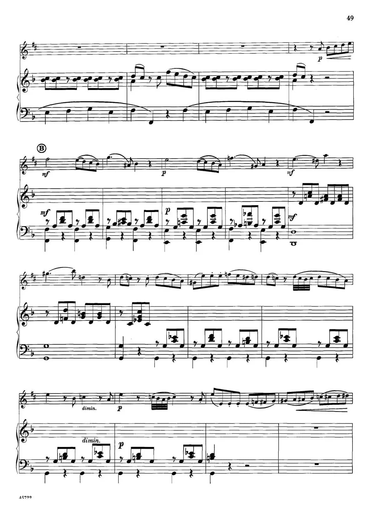 15首古典萨克斯独奏曲：11、Rondo in D（中音萨克斯+钢琴伴奏）