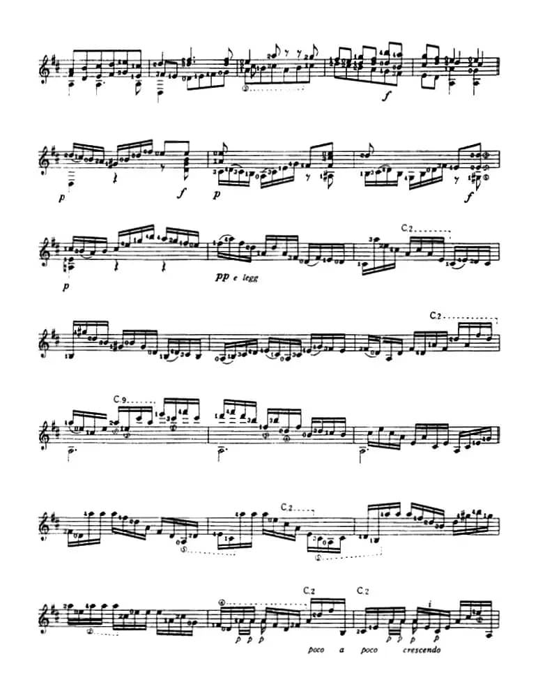 恰空舞曲（古典吉他）