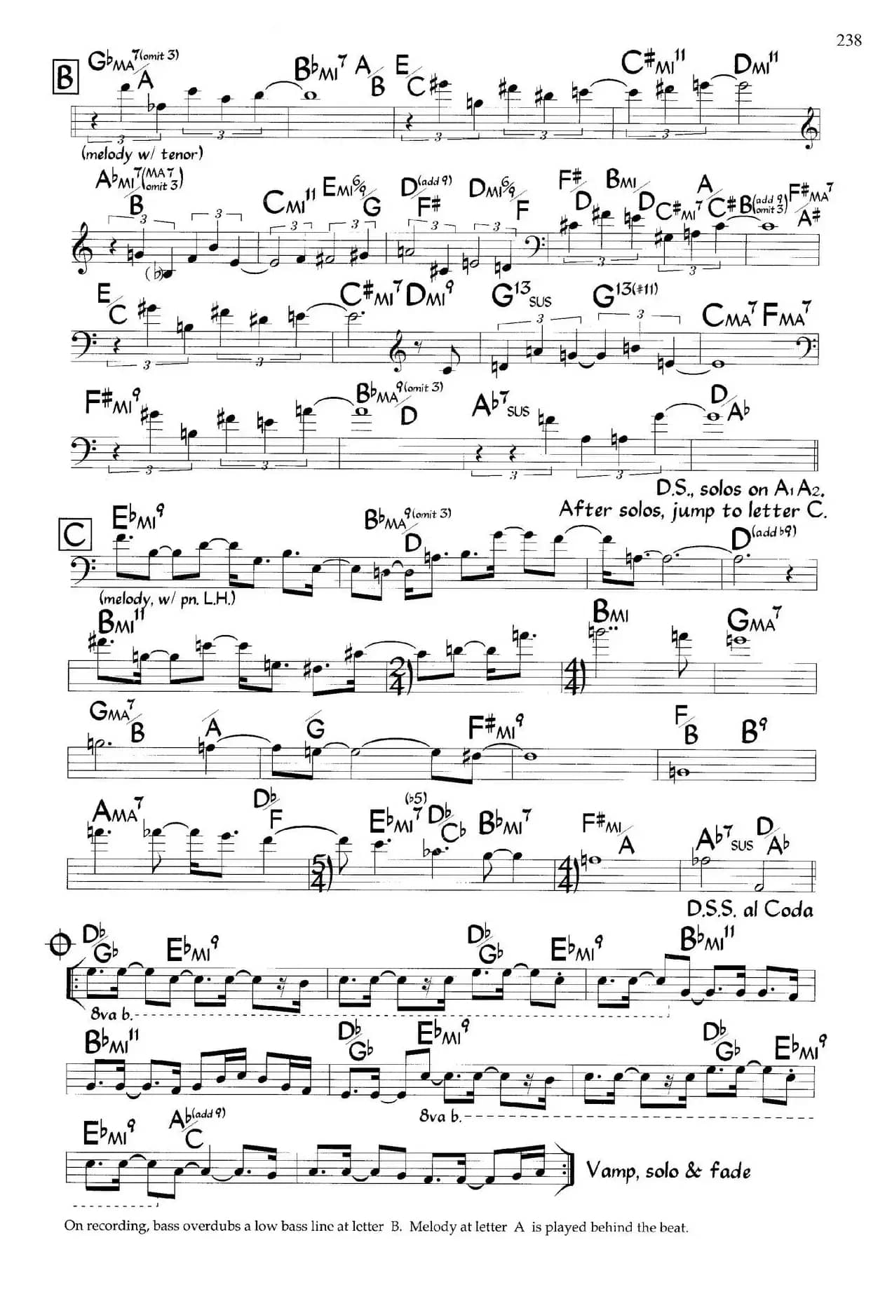 Man Facing North（爵士钢琴曲）