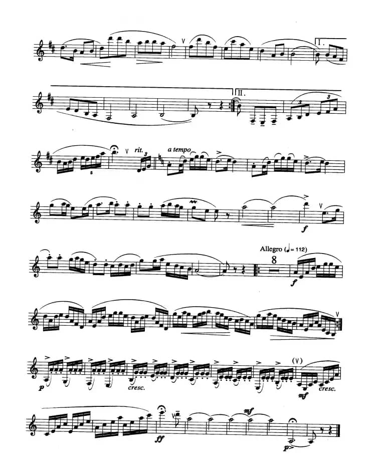 单簧管考级教材·第三级