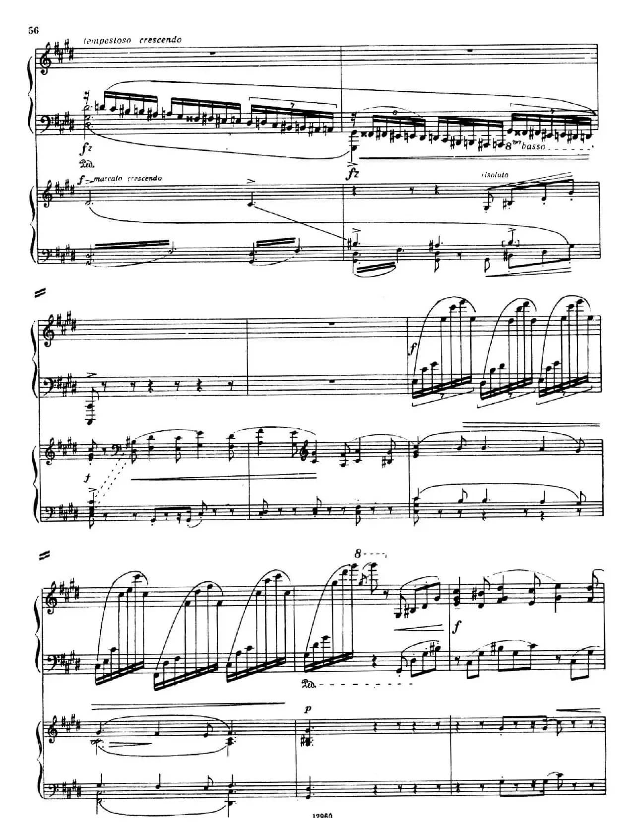 Piano Concerto No.2 in c Minor Op.50（c小调第二钢琴协奏曲·Ⅱ·双钢琴）