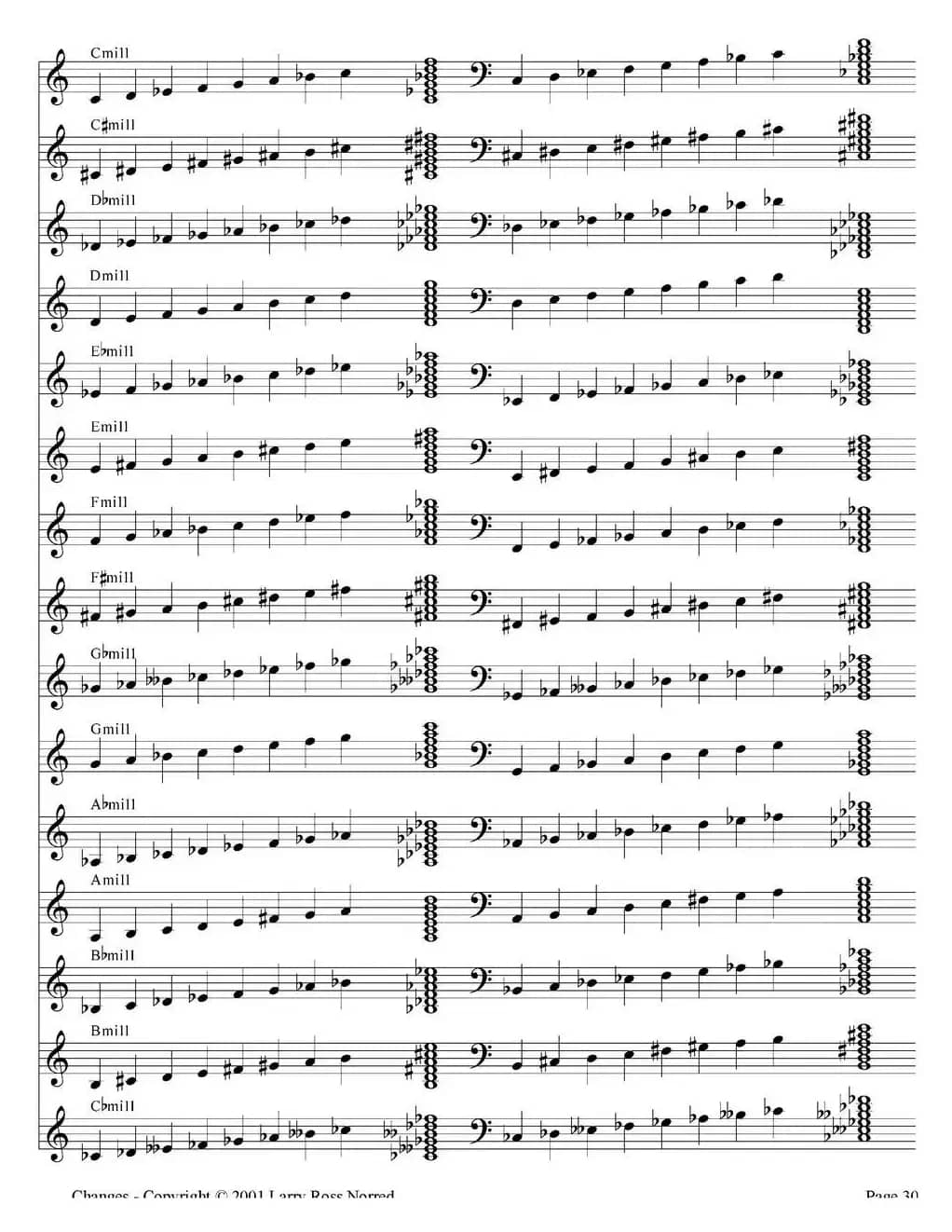 Changes（爵士乐和弦教材）（P21-40）