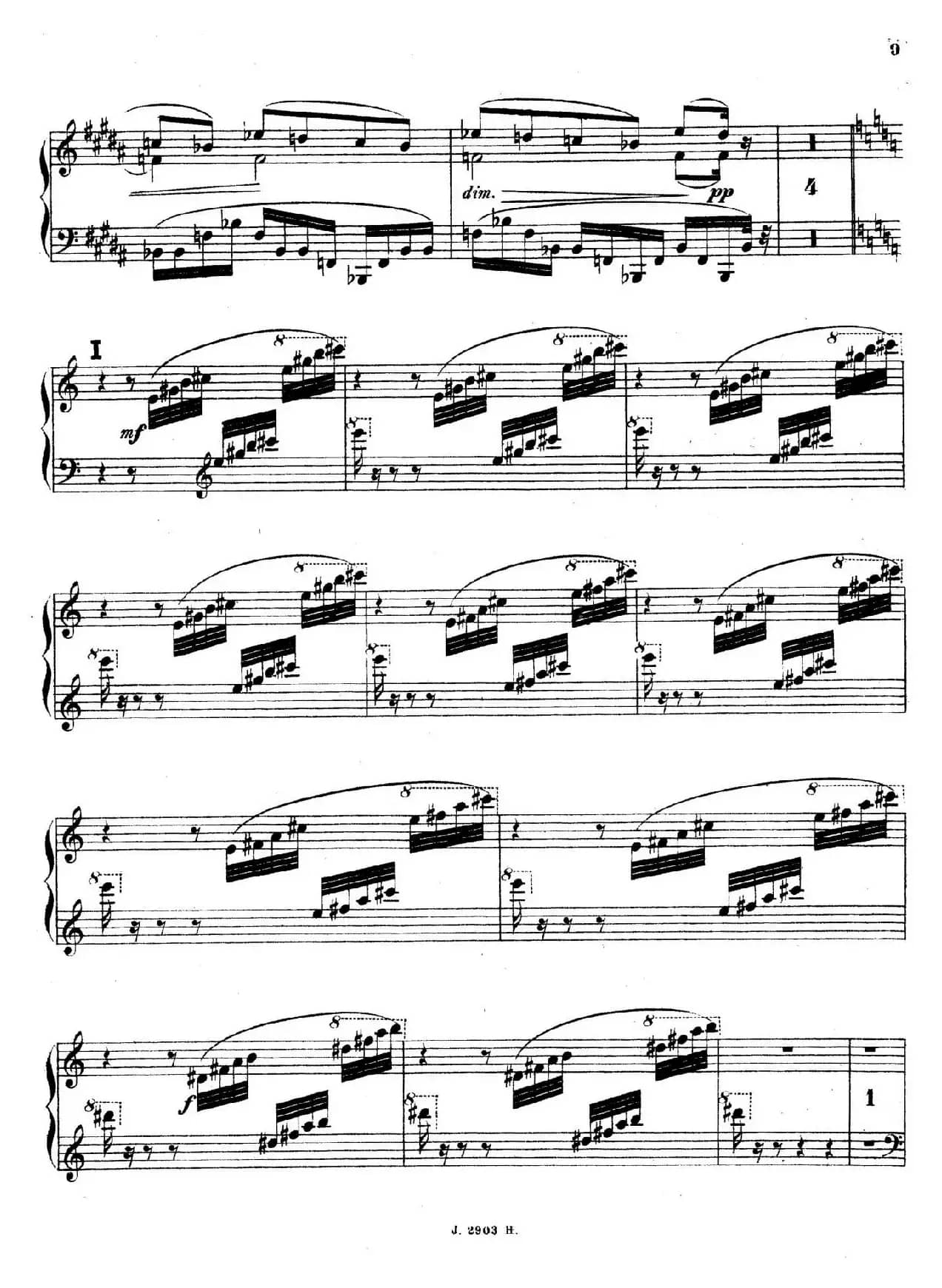 Symphony on a French Mountain Air Op.25（法国山歌交响曲·钢琴独奏·Ⅰ）