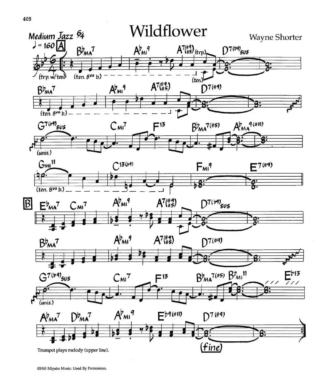 Wildflower（爵士钢琴曲）