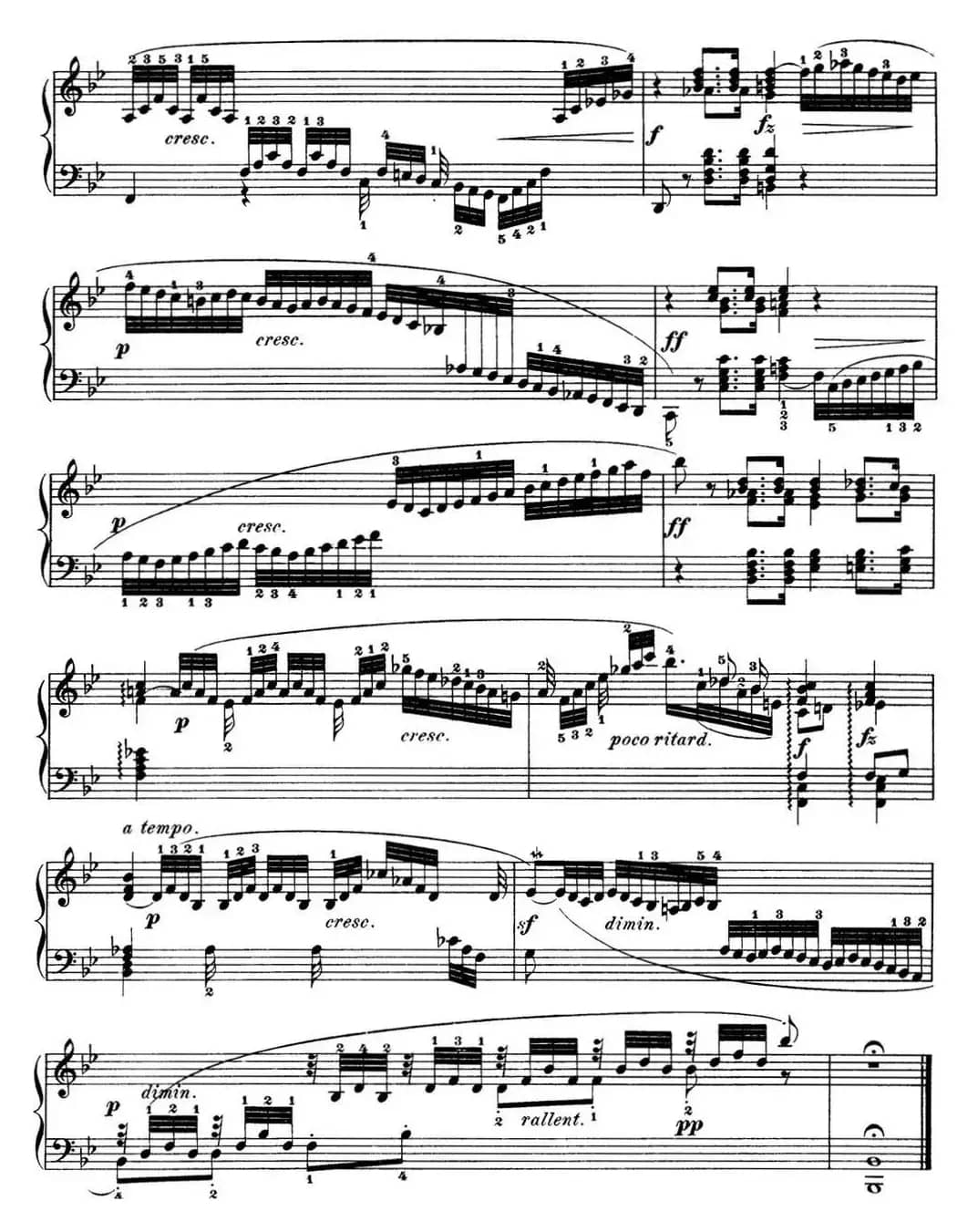 巴赫《平均律钢琴曲集·第一卷》之前奏曲（NO.21）