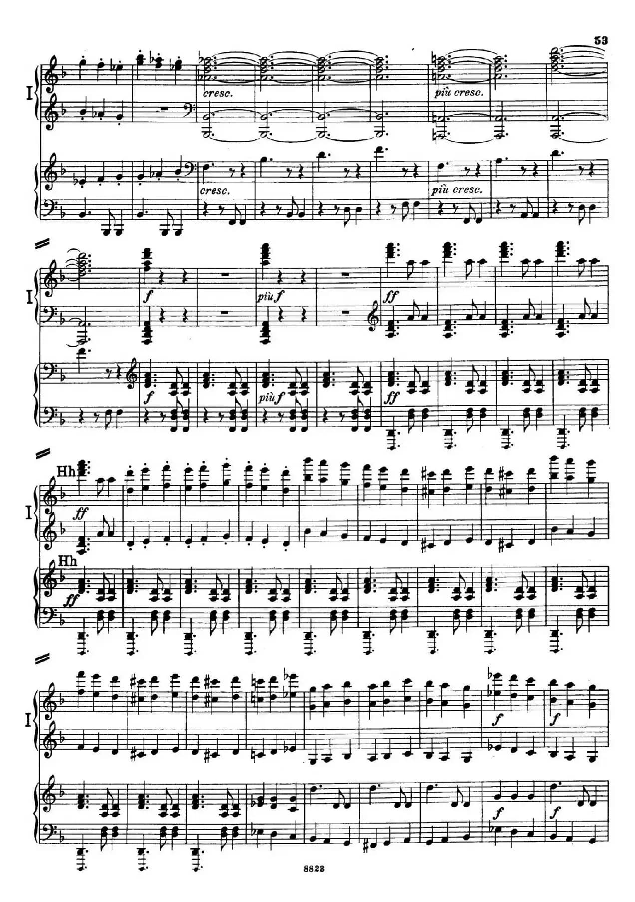 d小调第九交响曲 Op.125（双钢琴P53——62）