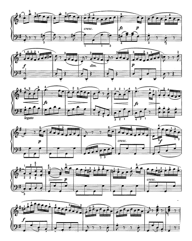 不可不弹的世界钢琴名曲：小奏鸣曲Op.36-2