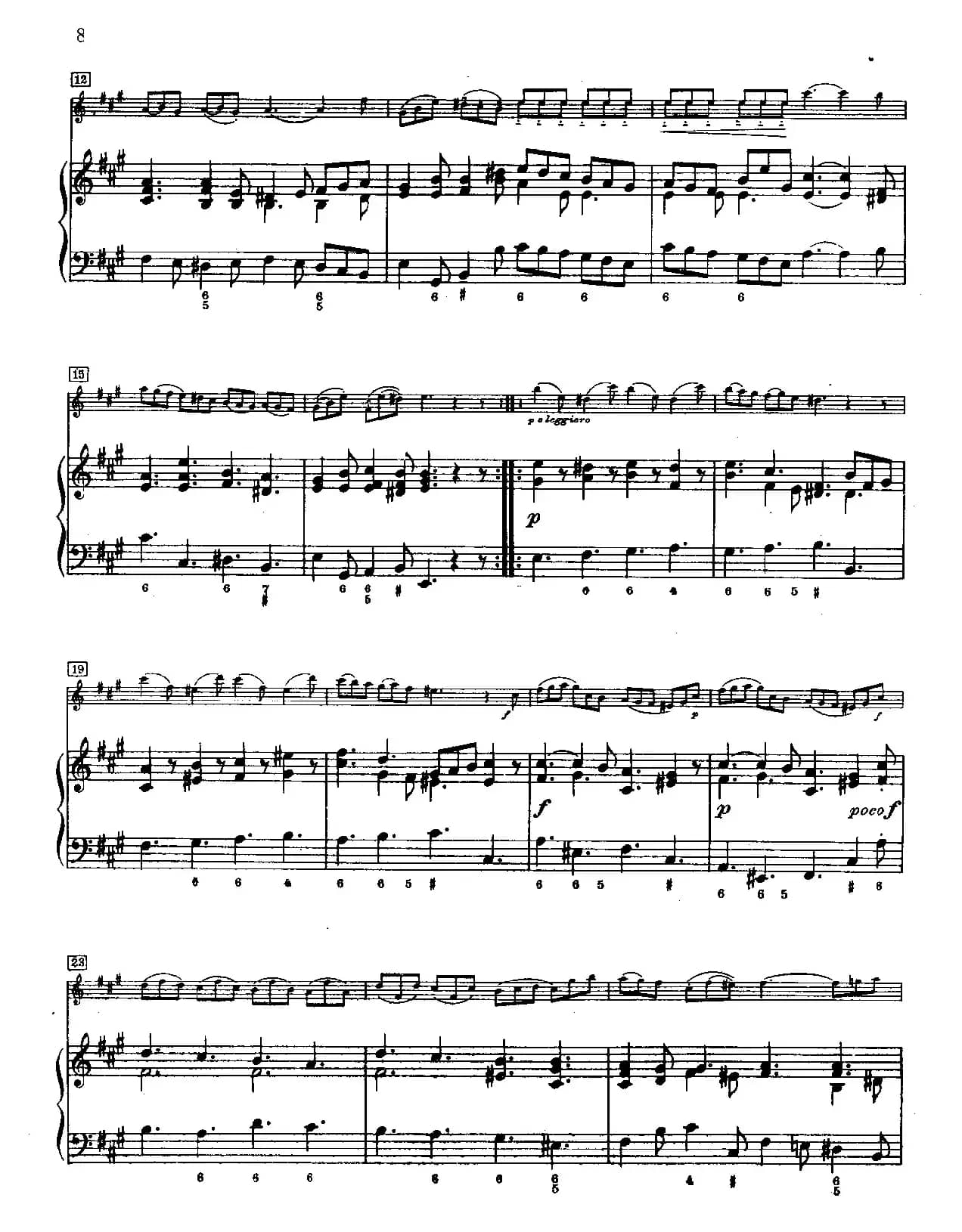 第一奏鸣曲（小提琴+钢琴伴奏）