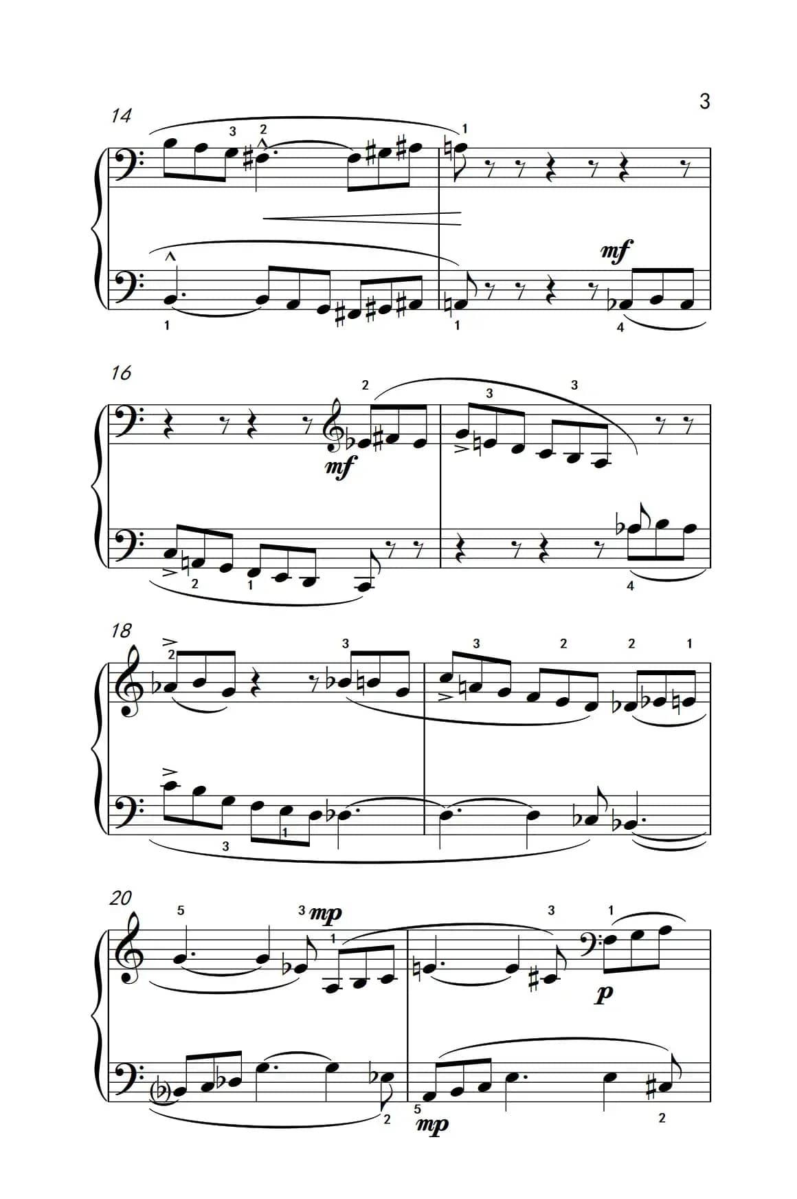 9/8拍三连音（巴托克 小宇宙 钢琴教程 4）