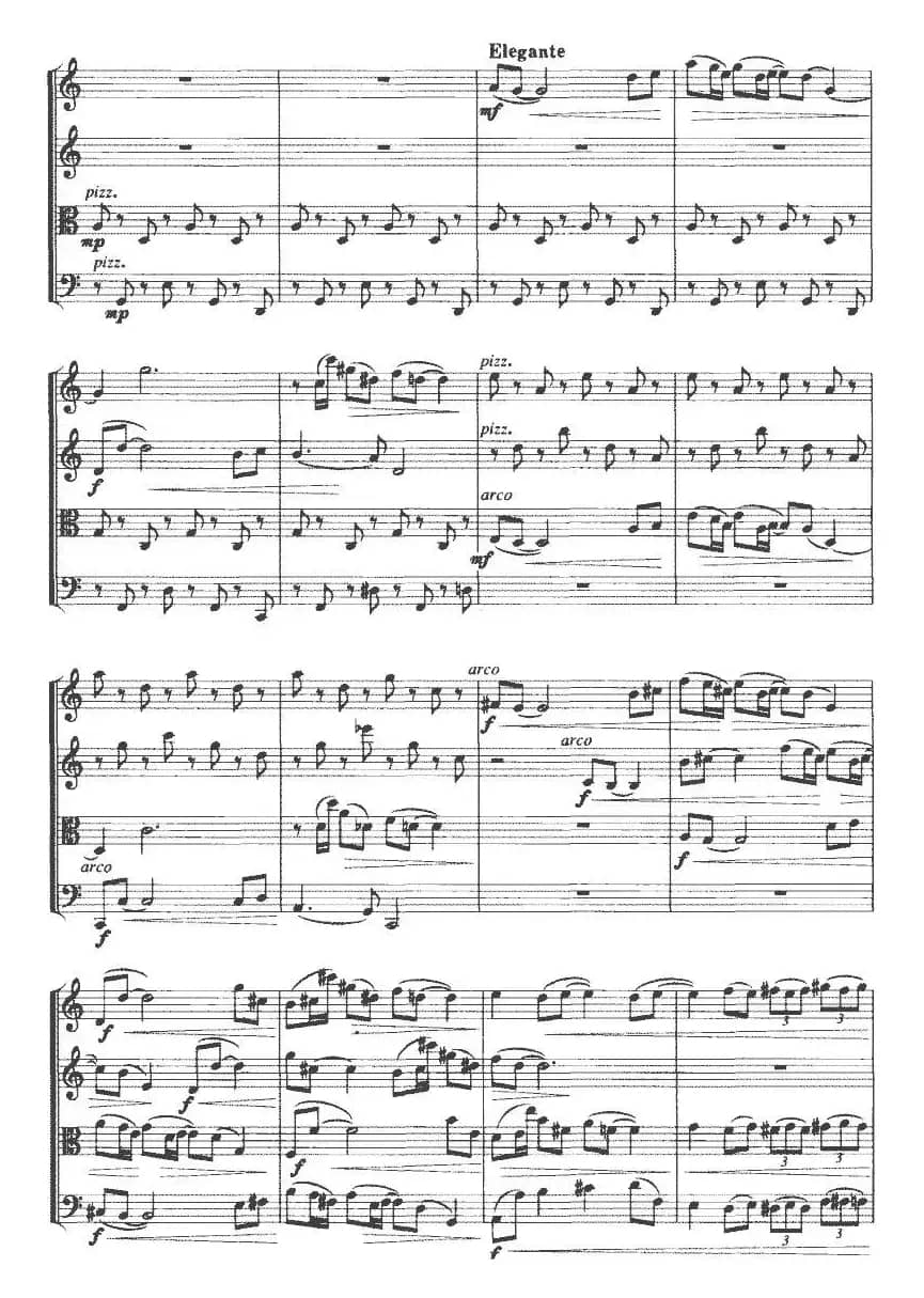 第一弦乐四重奏（杨玲玲作曲版）