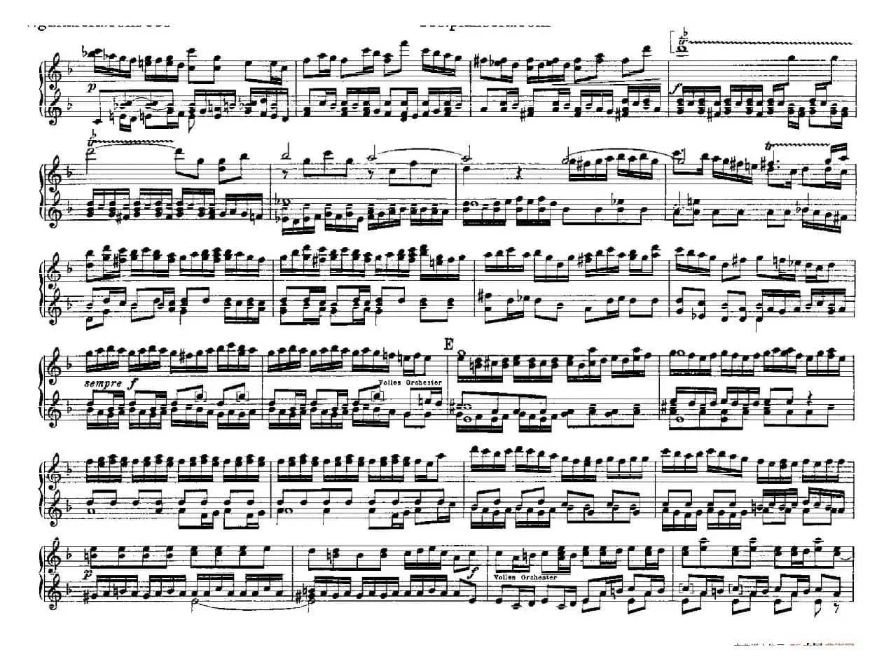 Brandenburg Concerto No.2 in F Major BWV.1047(F大调第二勃兰登堡协奏曲·四手联弹版)