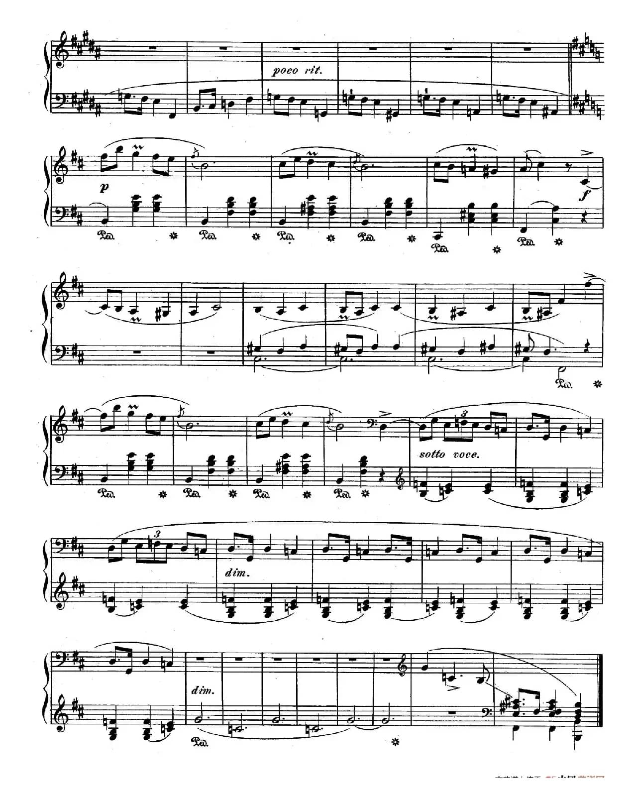 Quatre Mazurkas Op.33(4首玛祖卡舞曲·4)