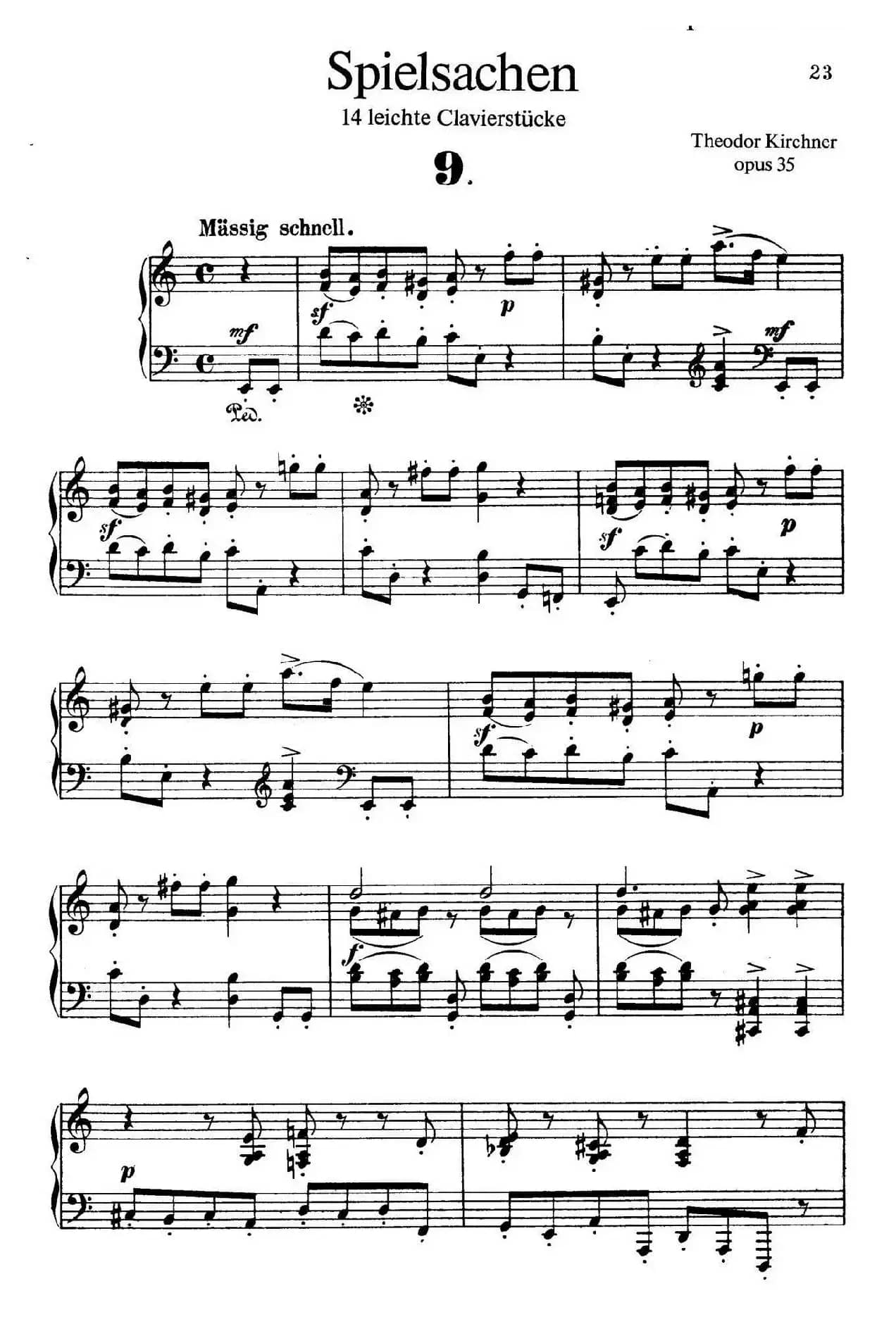 Spielsachen Op.35（玩具·9）