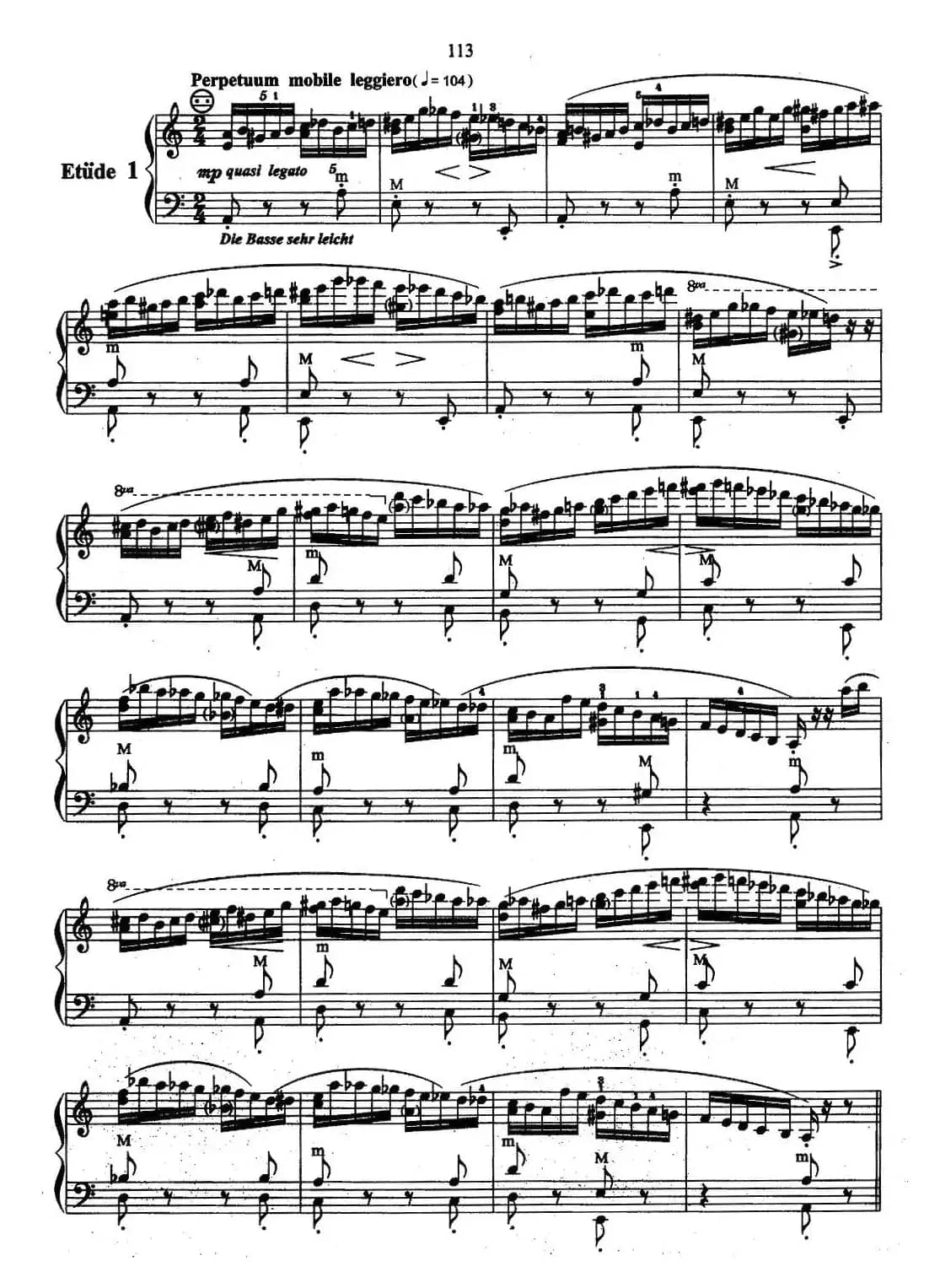 帕格尼尼主题音乐会练习曲（1—5）