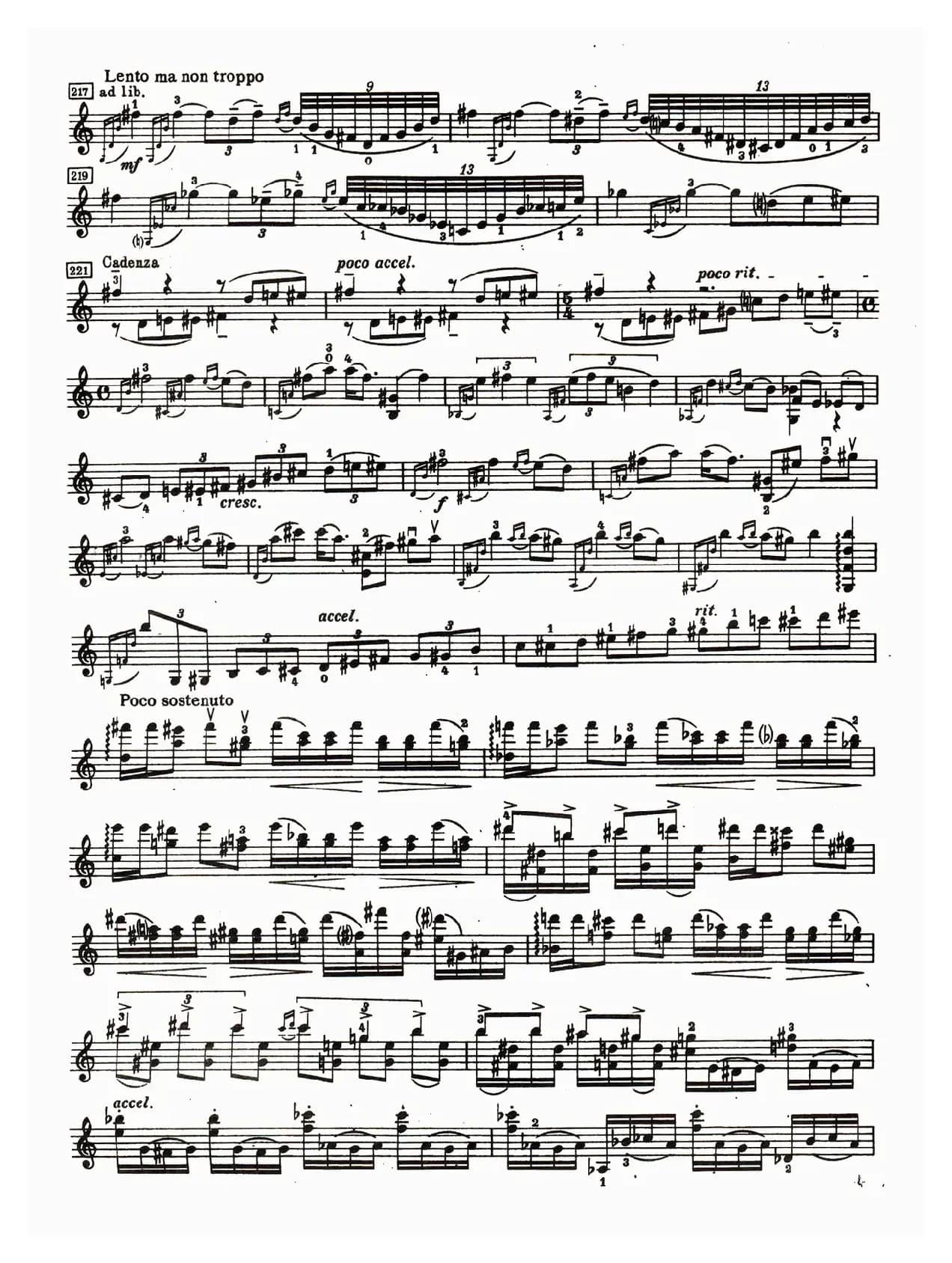 D小调小提琴协奏曲