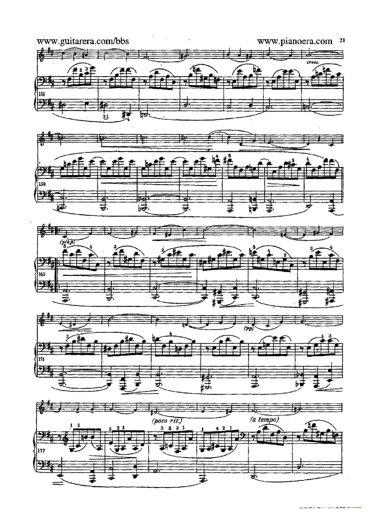 Sonata for Cello and Piano in g Minor Op.65（g小调大提琴奏鸣曲·大提琴+钢琴）