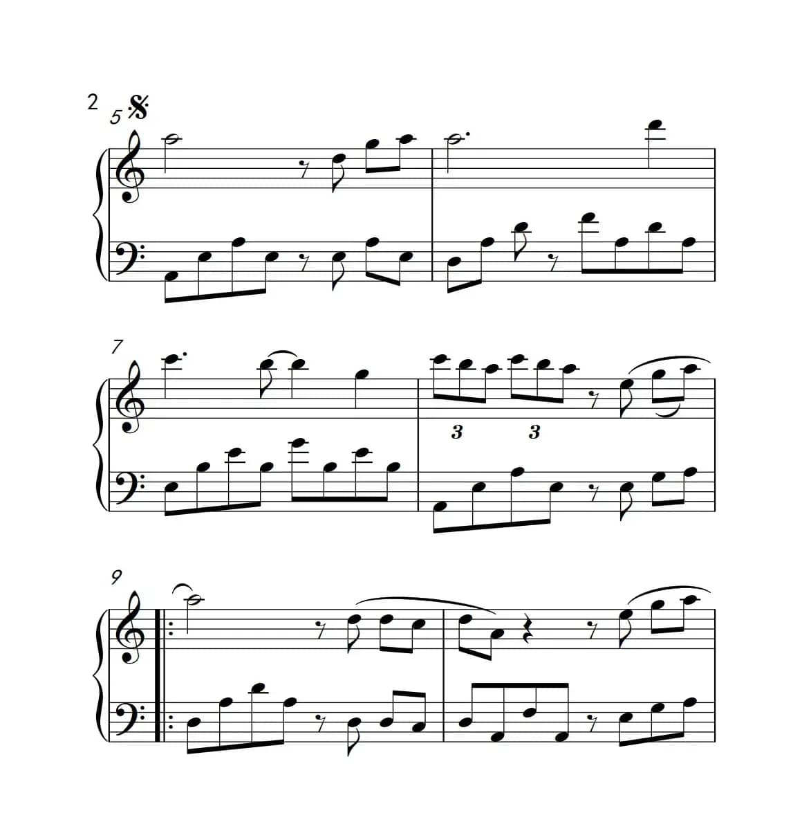 等爱的玫瑰（《弹吧音教》制谱版）