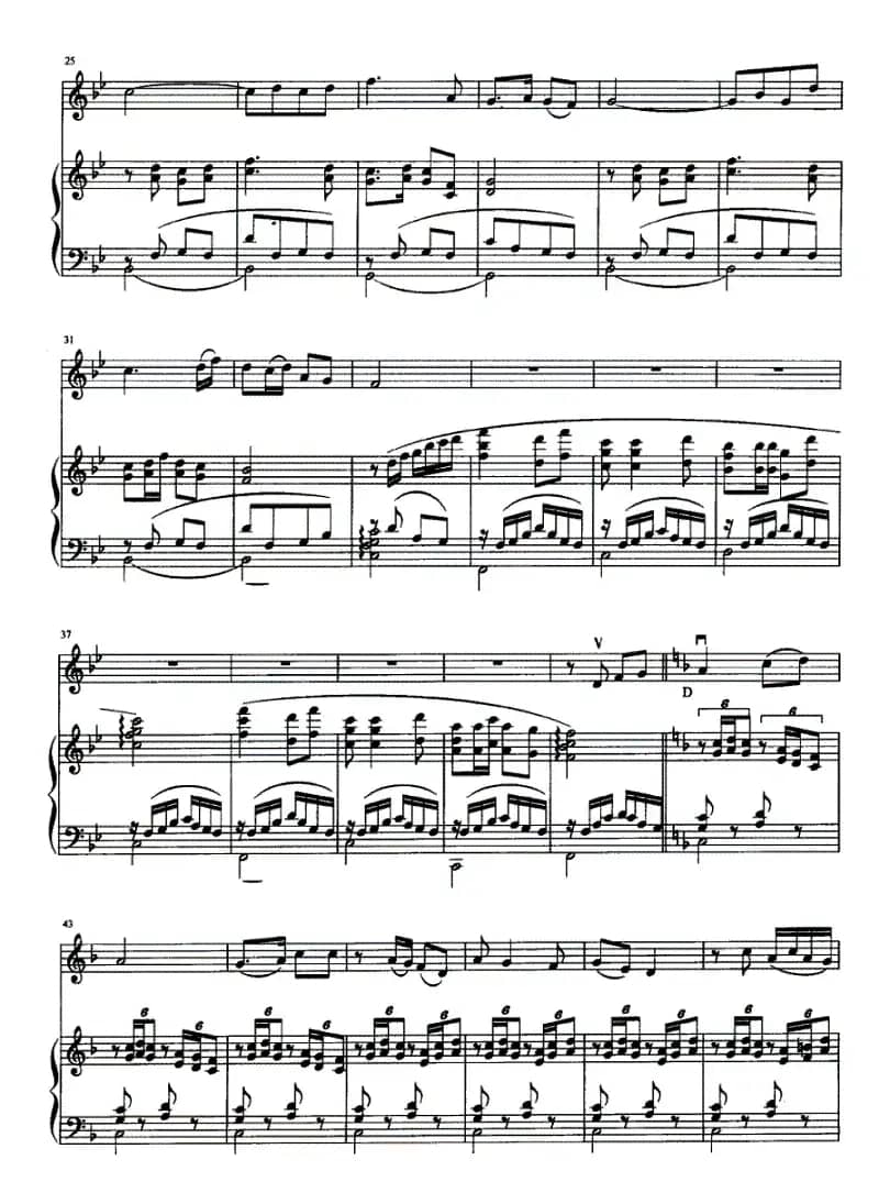 关东情结（钢琴伴奏谱）