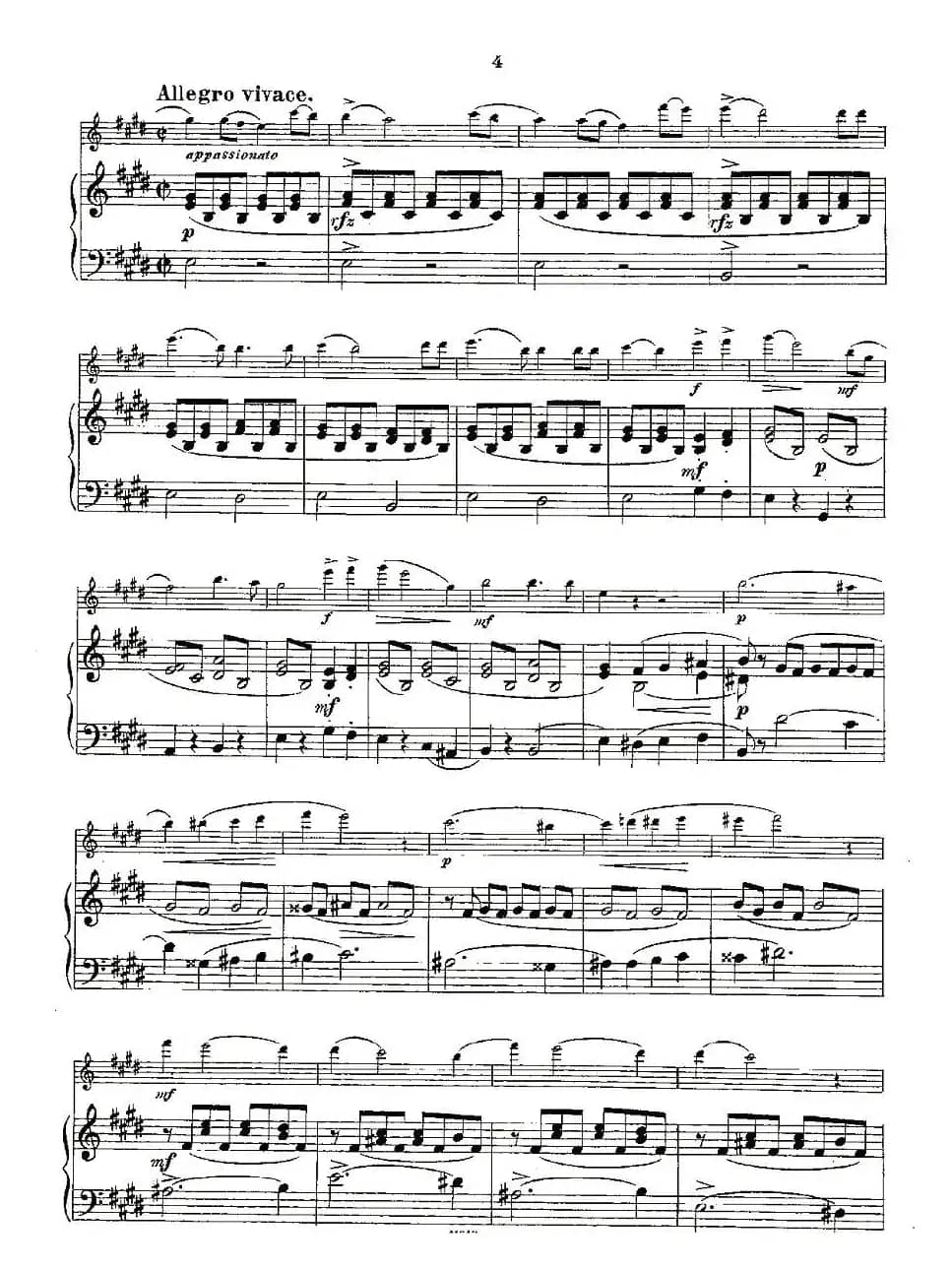 Opern-Transcriptionen.Op.45-1（长笛+钢琴伴奏）