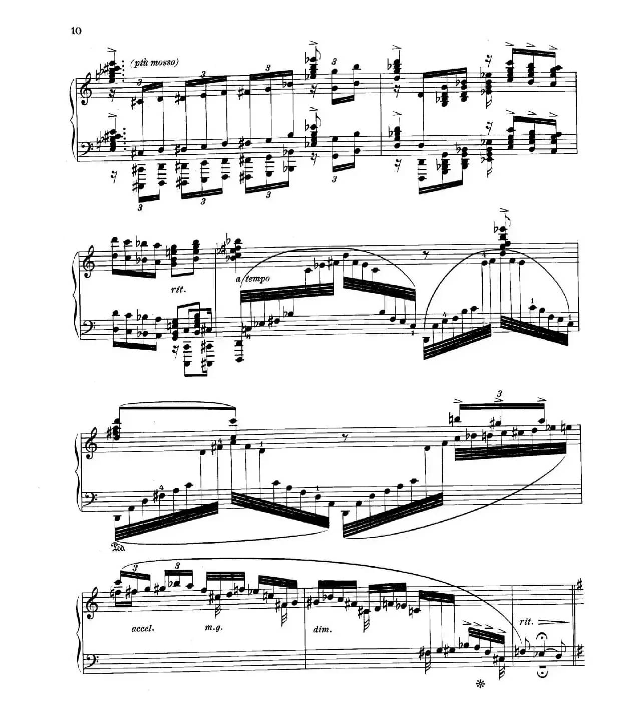 Four Rhapsodies Op.11(4首狂想曲·Ⅱ)