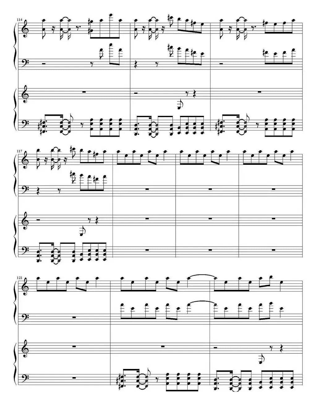 Colors （四手联弹）