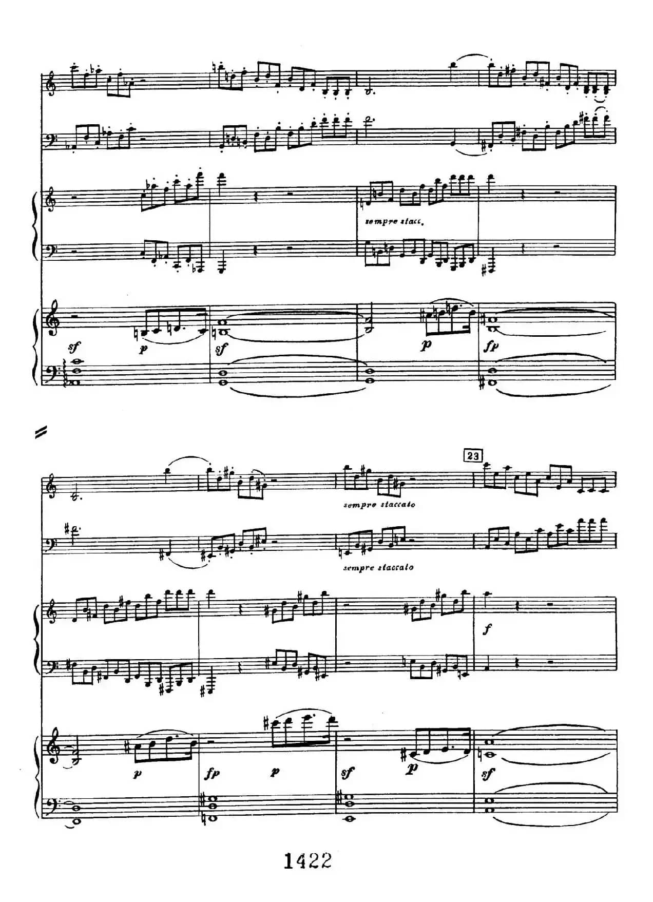 Triple Concerto in C Major Op.56(C大调三重协奏曲·双钢琴·Ⅰ)