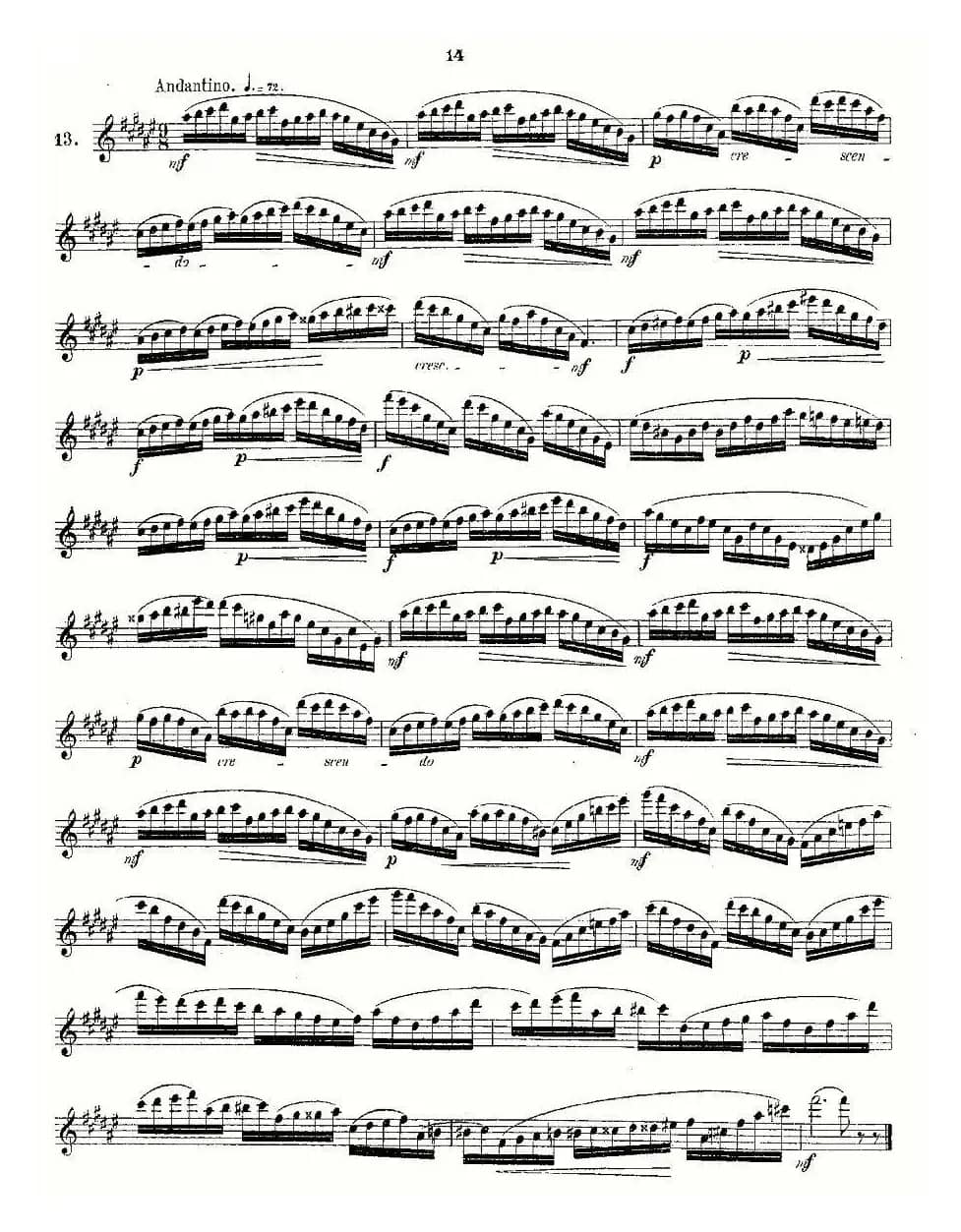 24 instructive Uebungen.Op.30（13—24）