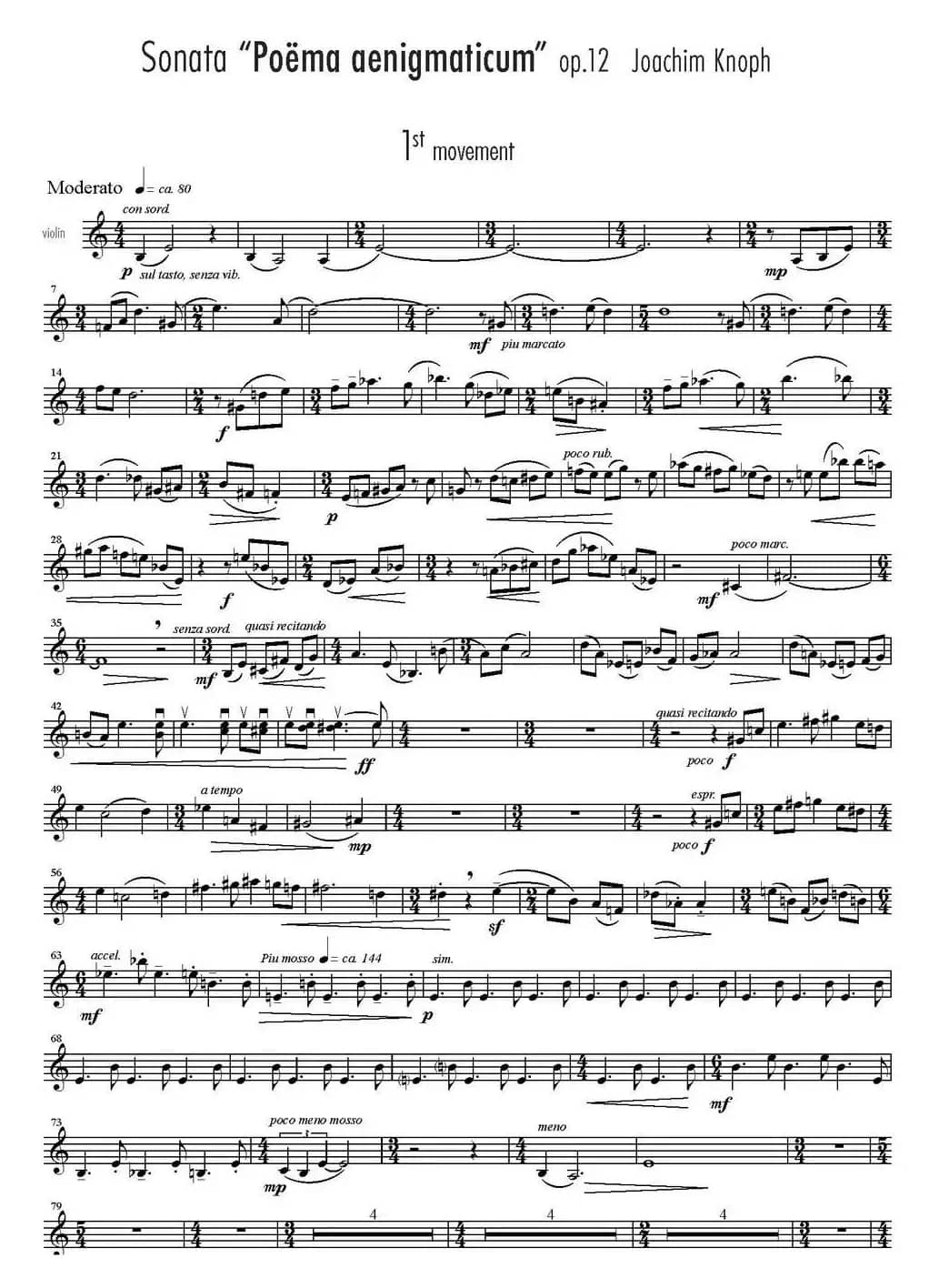 Sonata Poema aenigmaticum