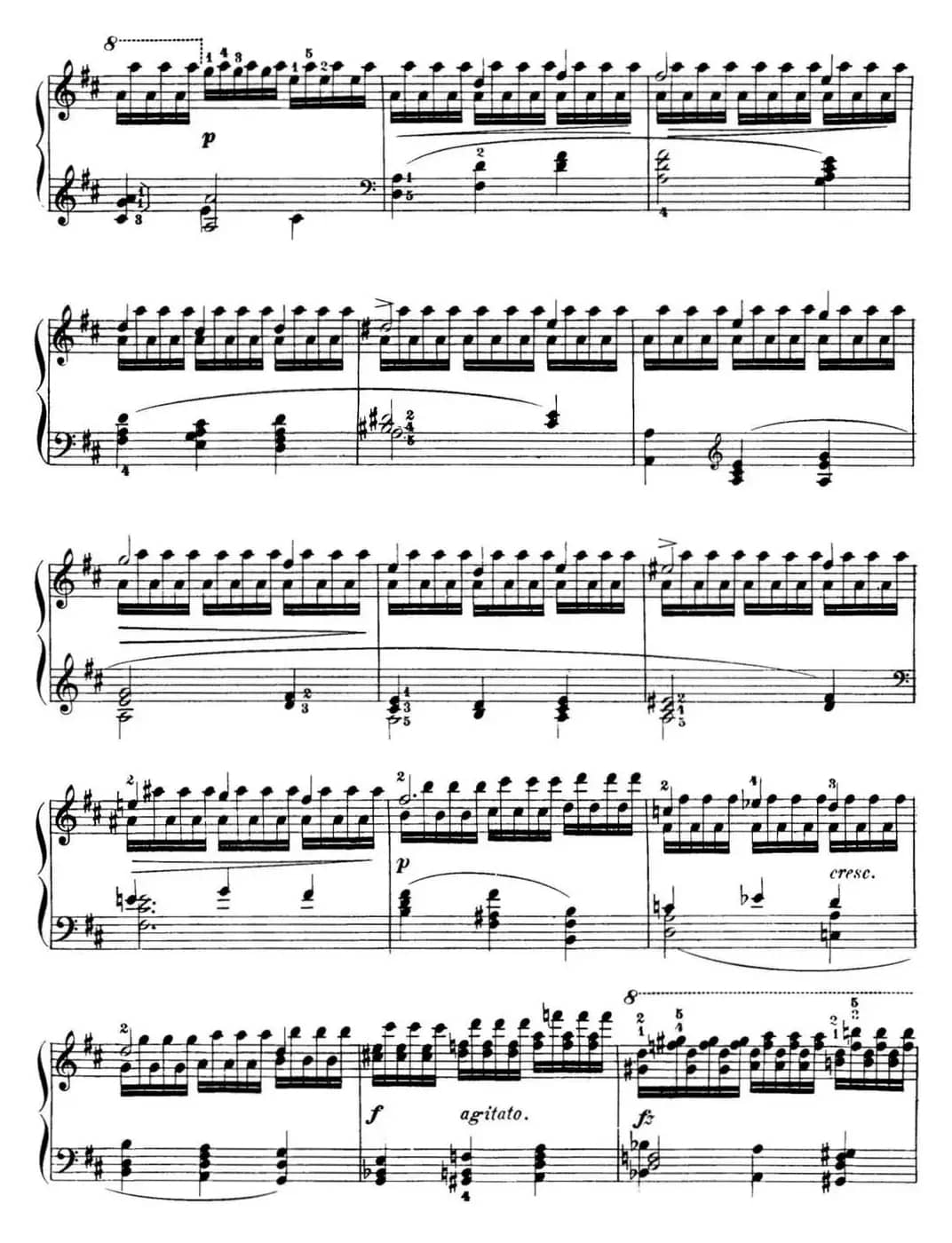 50首车尔尼Op.740钢琴手指灵巧技术练习曲（NO.27）