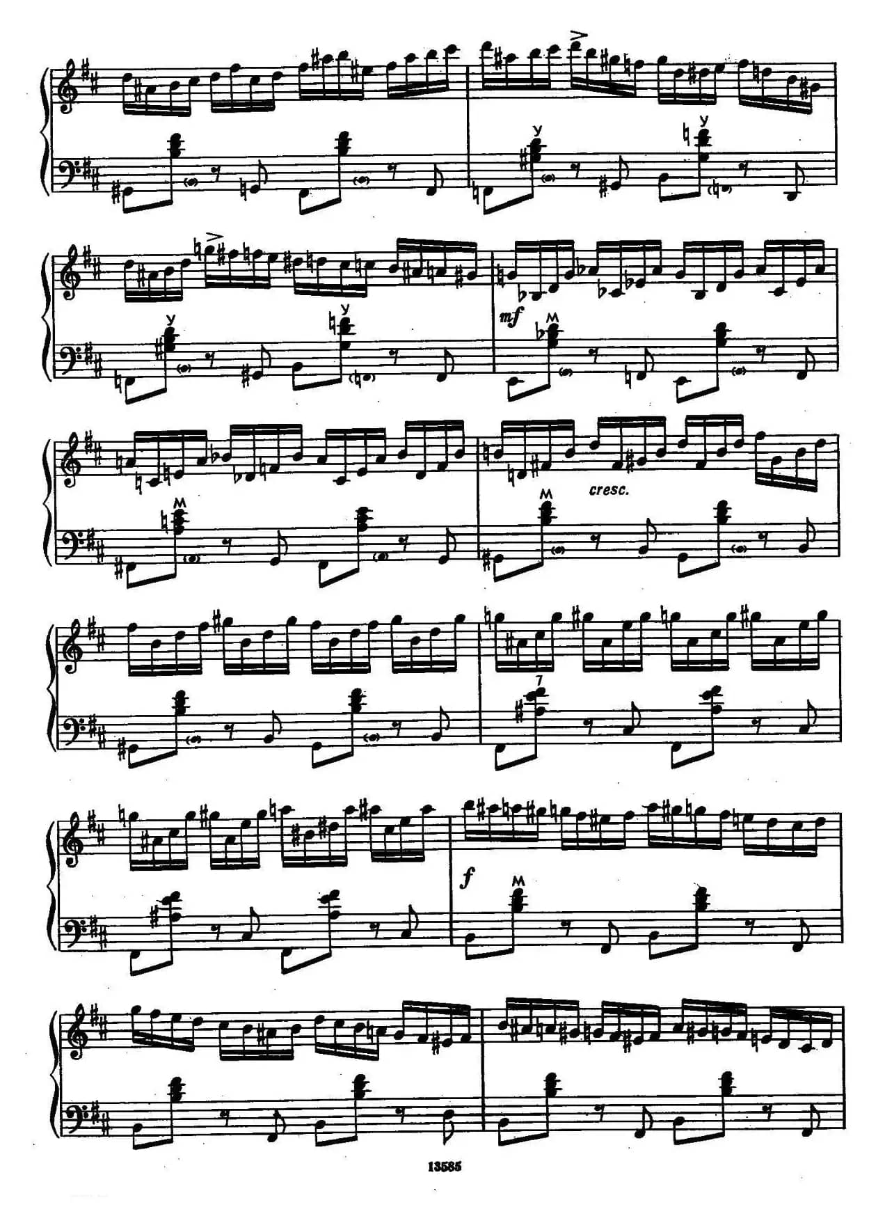 b小调奏鸣曲(第四乐章)