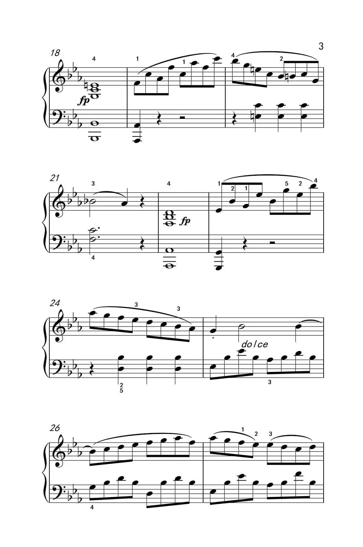 第八钢琴奏鸣曲（悲怆） 快板的回旋曲