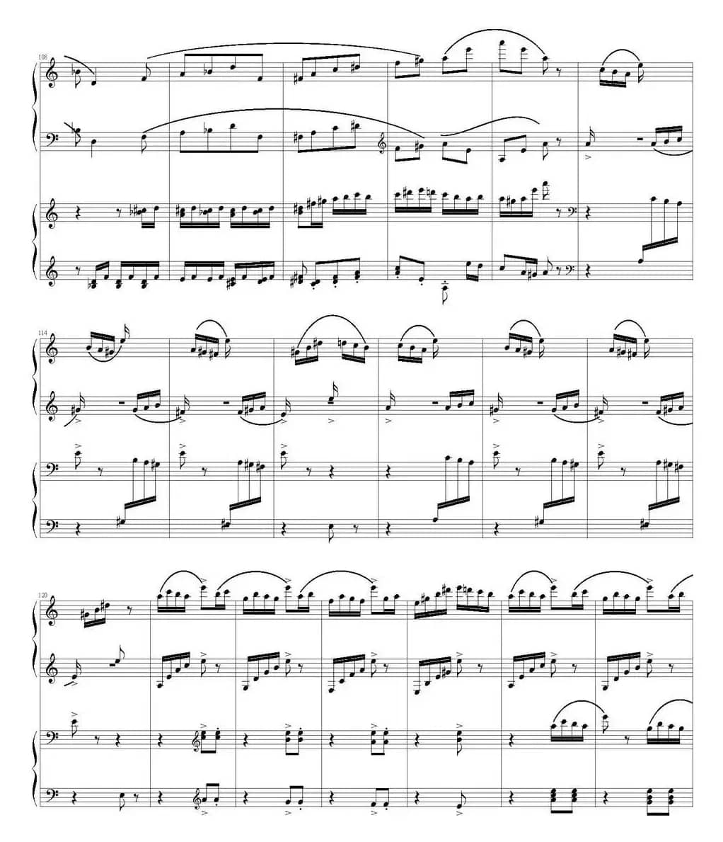 帕格尼尼主题狂想曲（Rhapsody on the theme by pagenini）