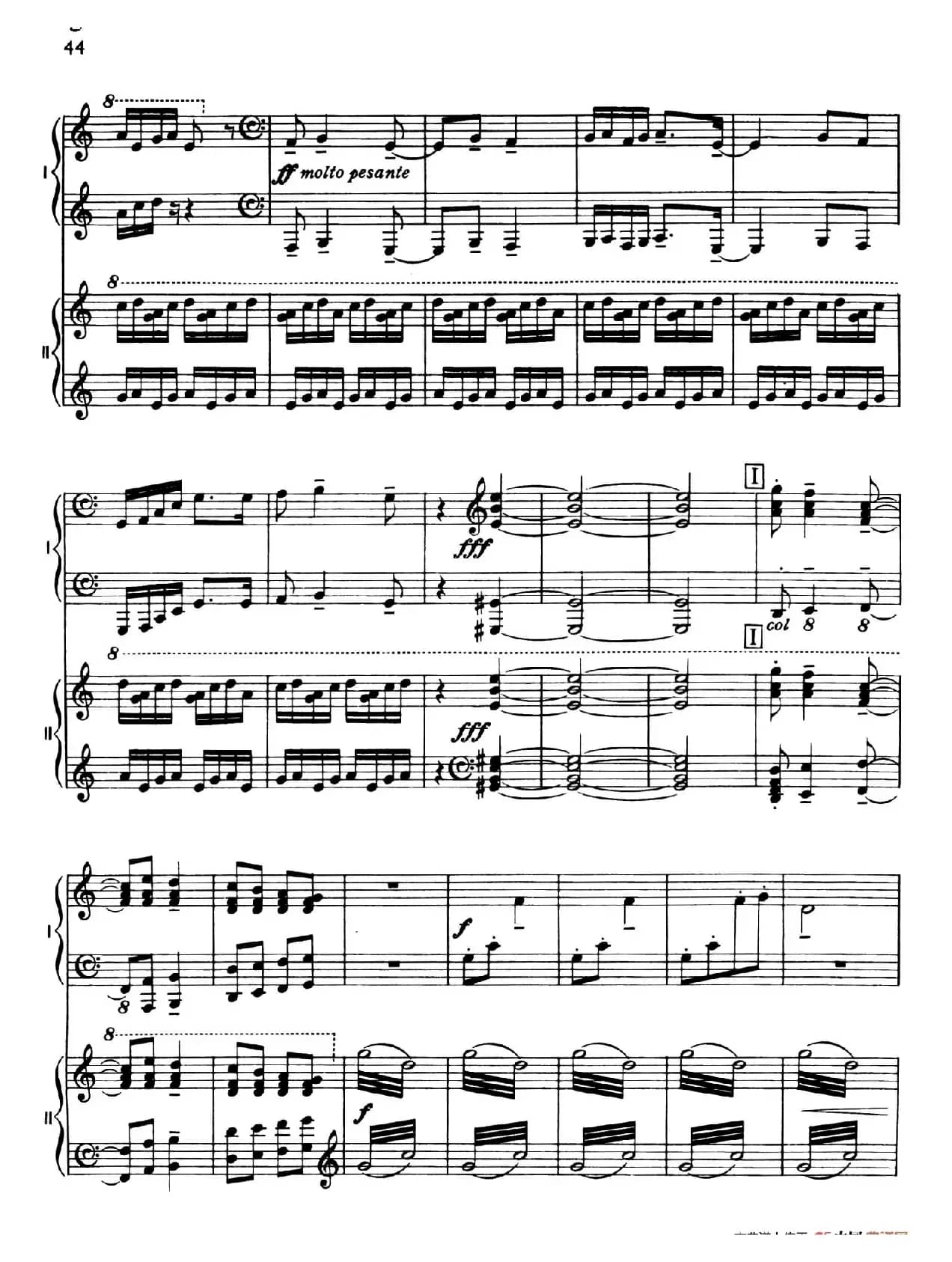 The Planets Op.32（双钢琴）（行星·第四乐章 木星—欢乐使者）