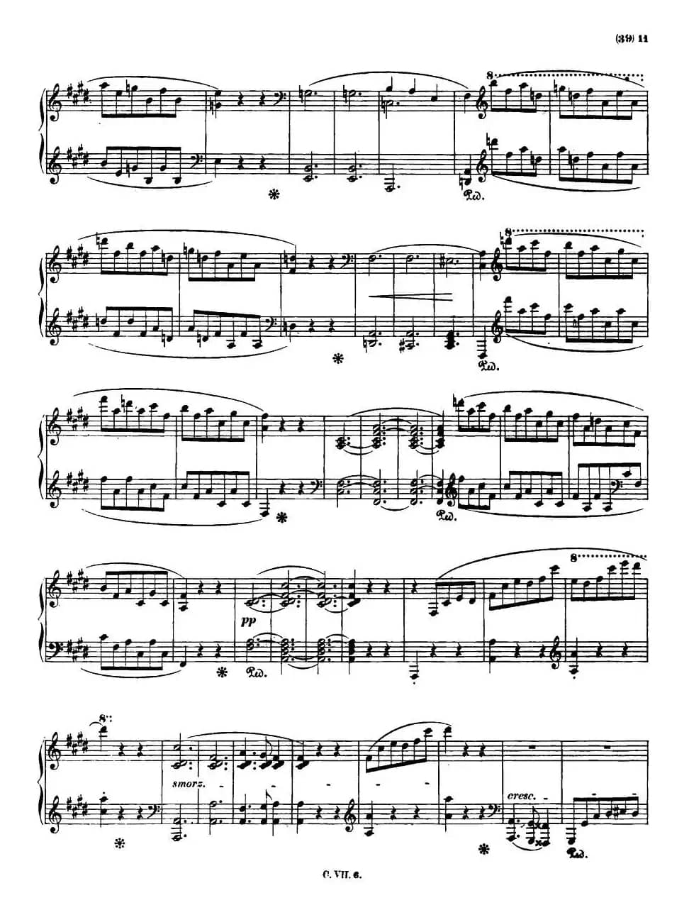 升c小调钢琴谐谑曲Op.39（第三号）