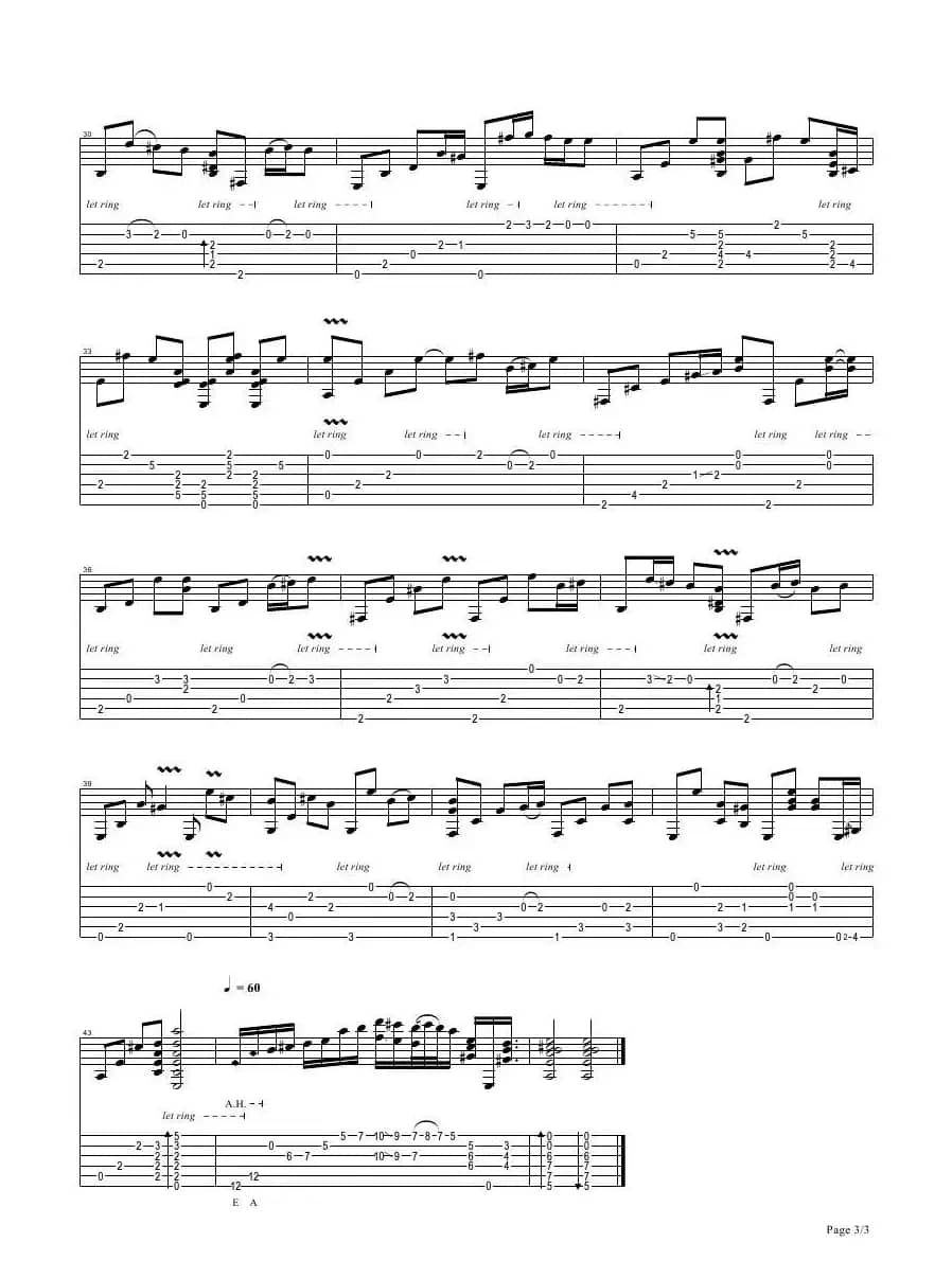 tommy emmanuel：stay close to me version（指弹吉它）