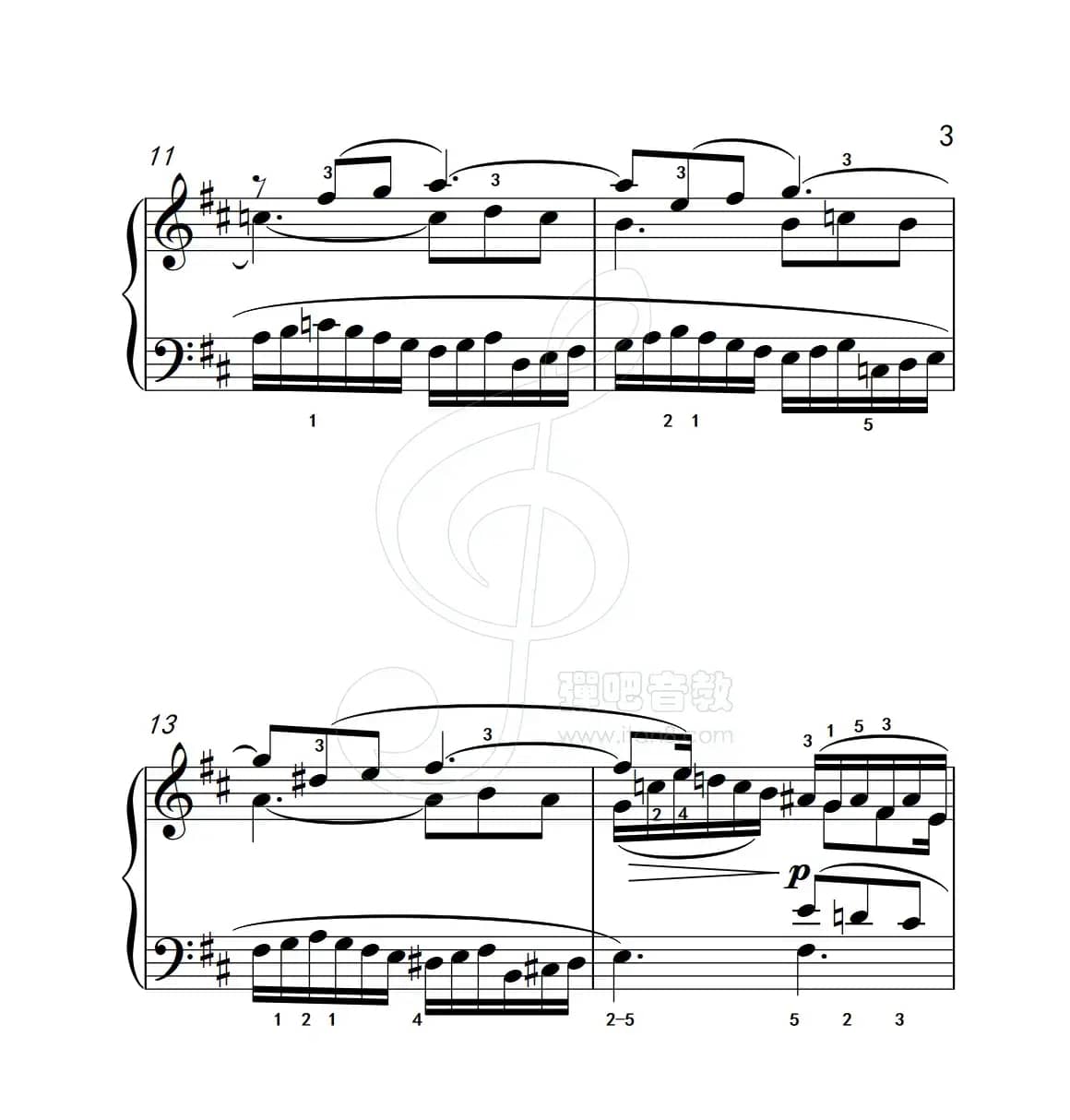 练习曲 16（克拉莫钢琴练习曲60首）