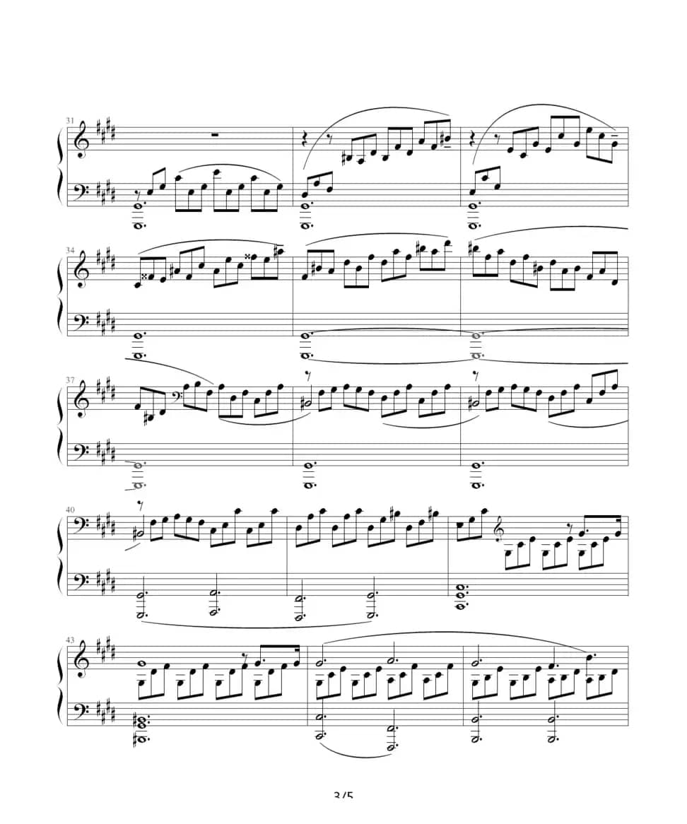 月光奏鸣曲（贝多芬《月光》第一乐章）