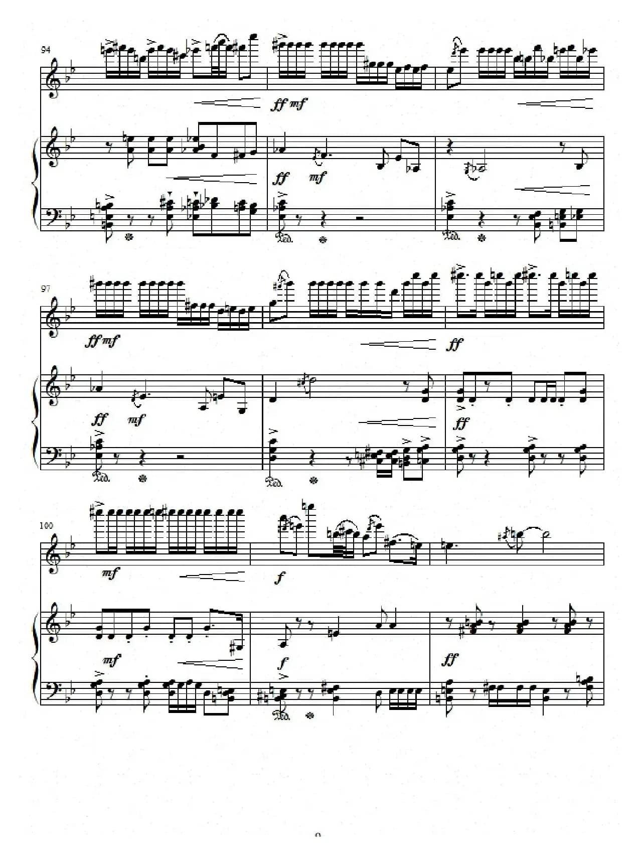 欢（小提琴+钢琴伴奏）