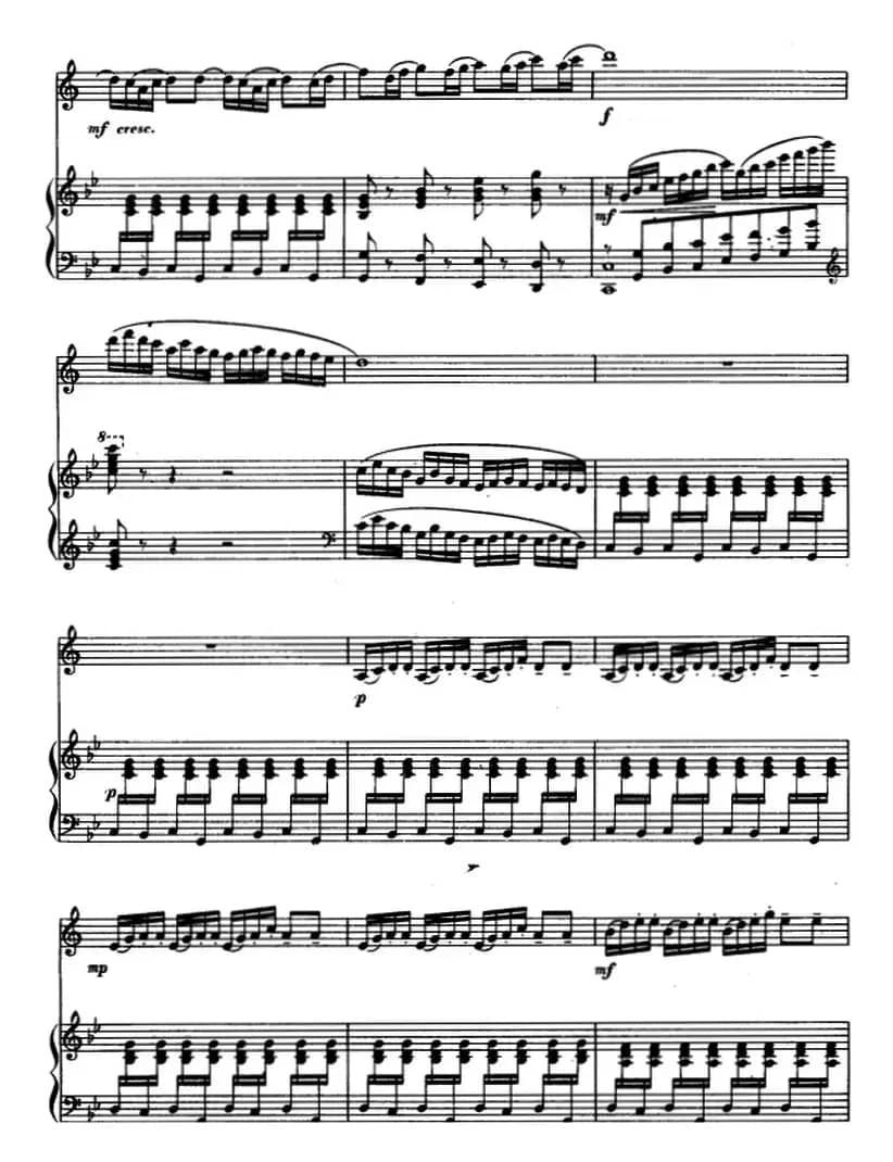 牧马之歌（单簧管+钢琴伴奏）