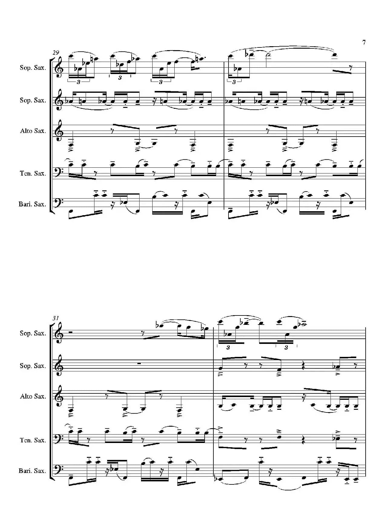 Tango（合奏总谱）