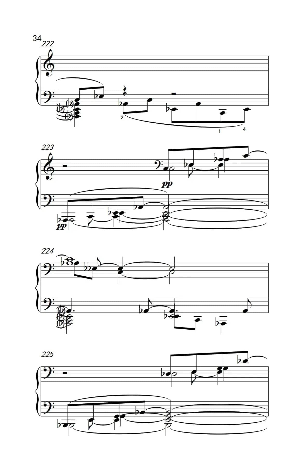 奏鸣曲 Opus 2 Nr.3 第一乐章（贝多芬奏鸣曲集 1）